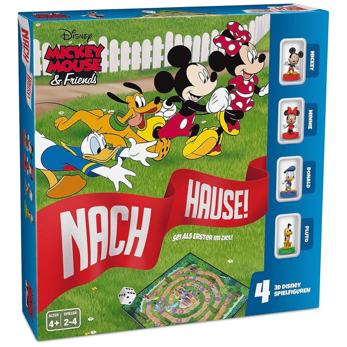 ASS Spiel ASS 103004021 - Disney - Mickey Mouse & Friends - Würfelspiel, Nach H
