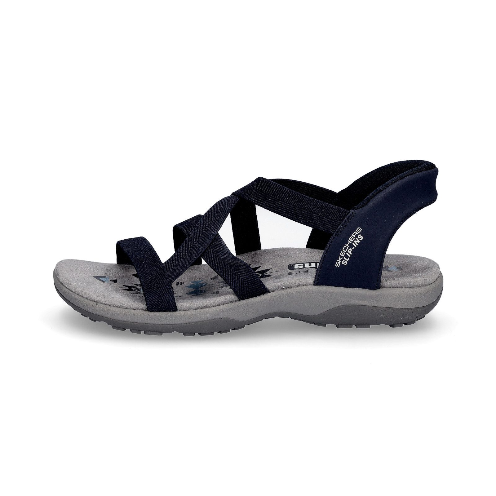 Skechers REGGAE SLIM-STRETCH FLEX Sandale, Flats, günstig online kaufen
