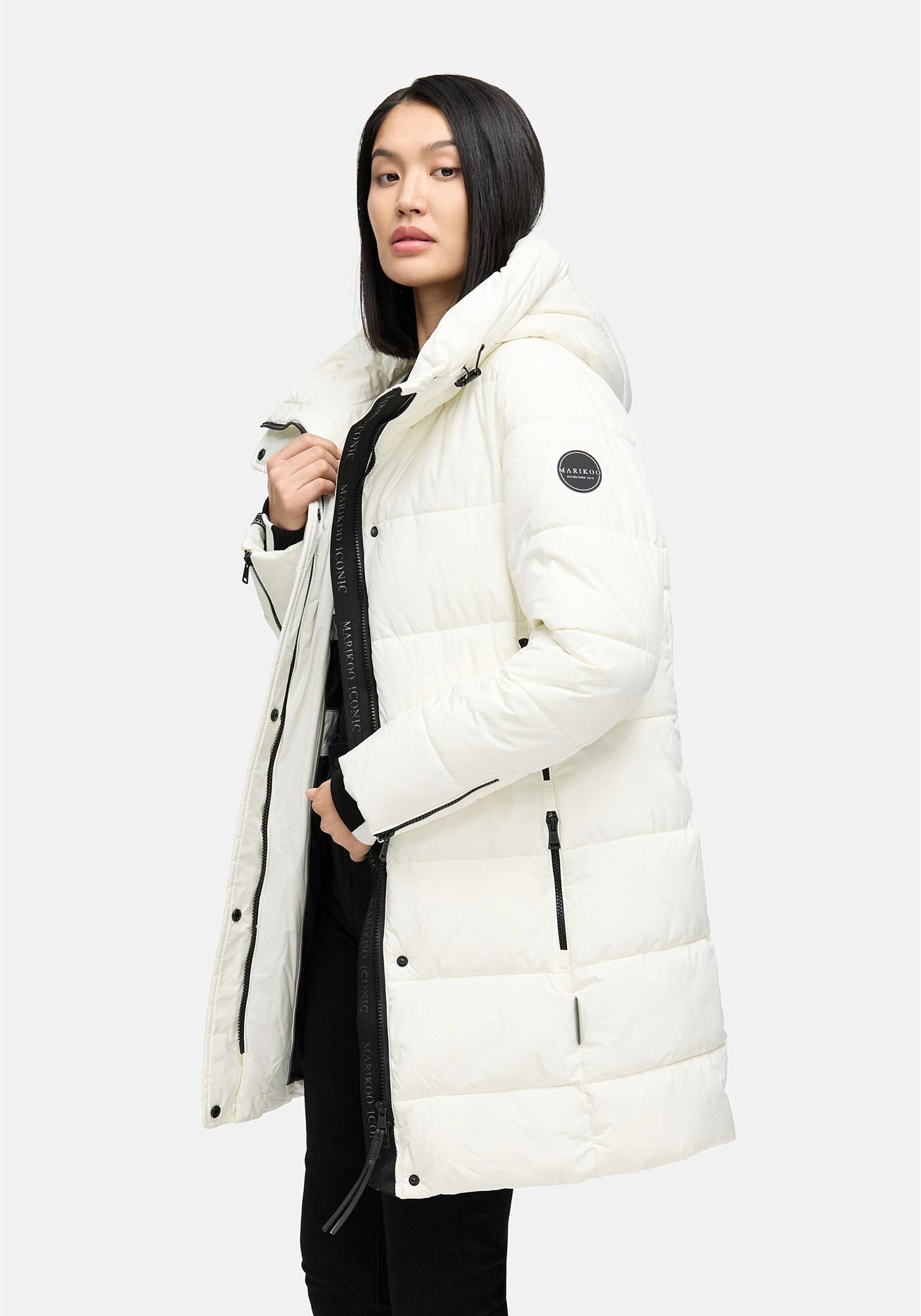 Marikoo Winterjacke Karumikoo XVI mit großer Kapuze