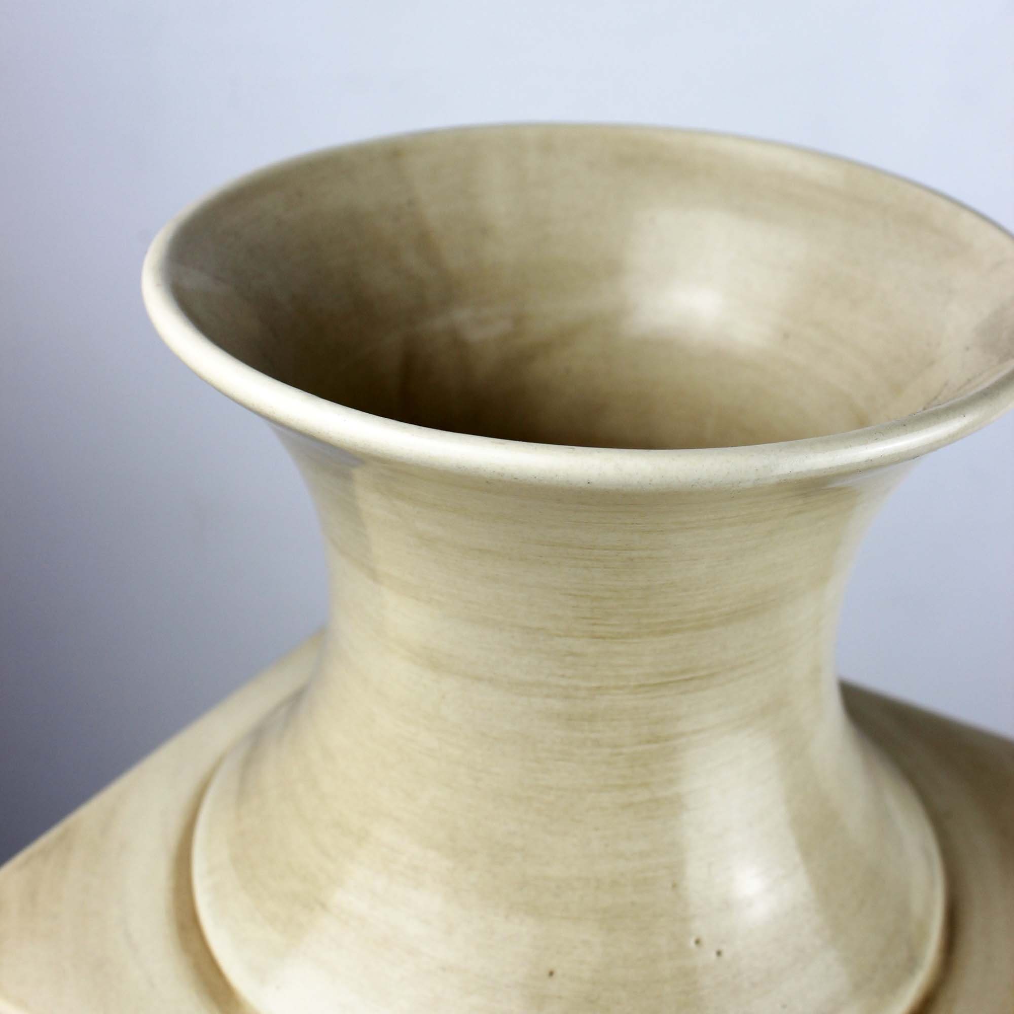 Home Vase Keramik Stück), aus Dekovase (1 beige Cosy Dekovase aus Keramik Ideas zur Deko