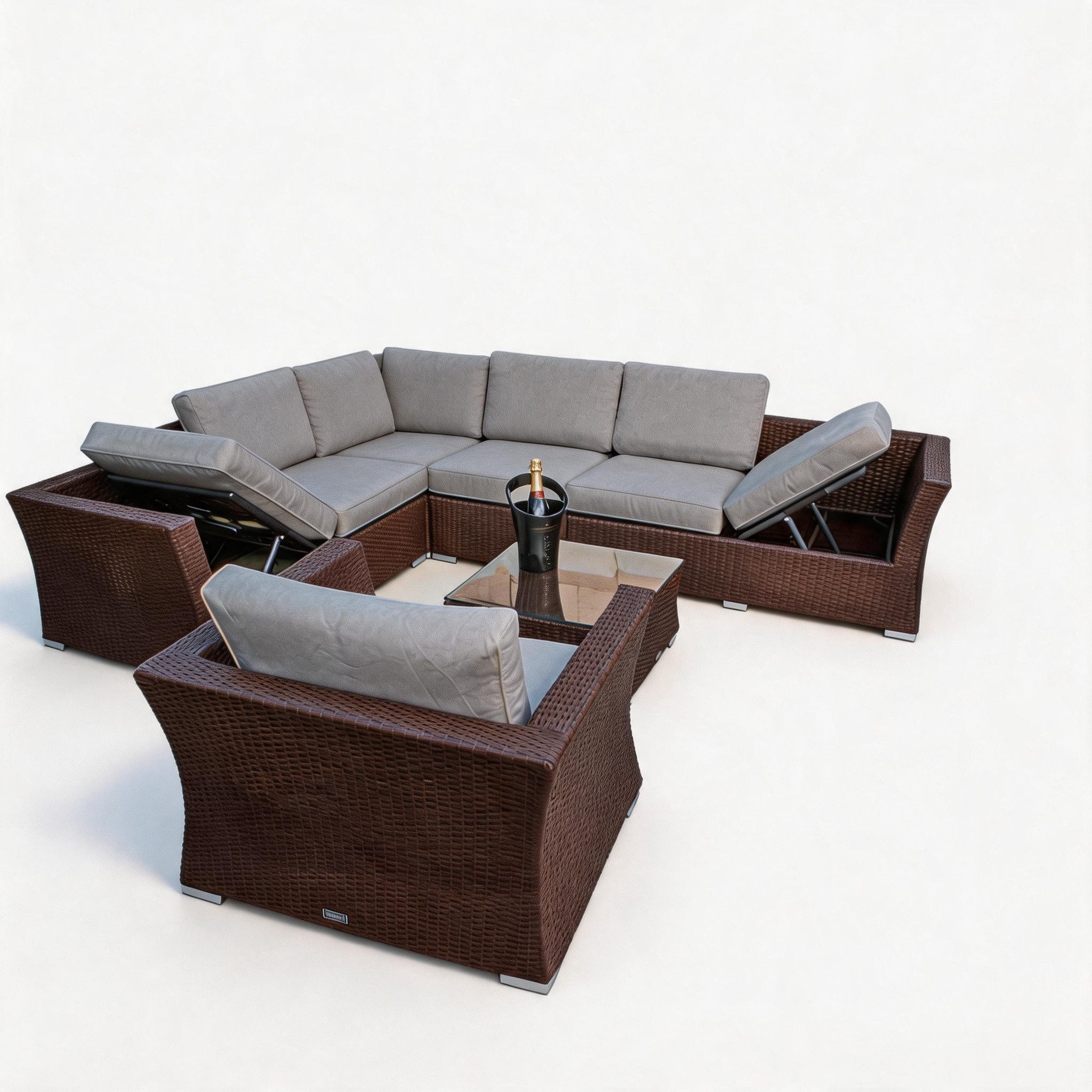 Ragnarök Möbel-Design Gartenlounge-Set gartenlounge set