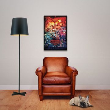 empireposter Poster Stranger Things - Seasons Montage - Poster - Größe 61x91,5 cm