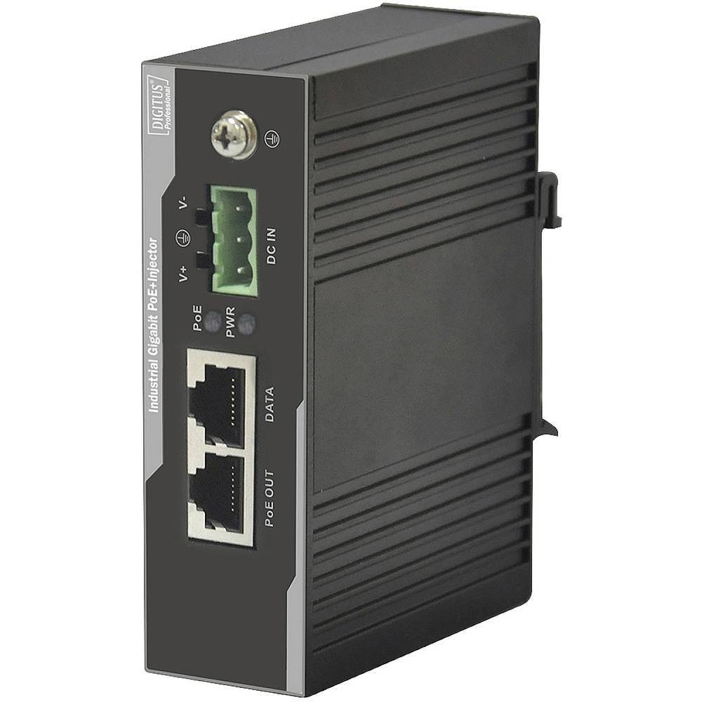 Industrieller Gigabit PoE+ Injektor 802.3 af/at Netzwerk-Switch