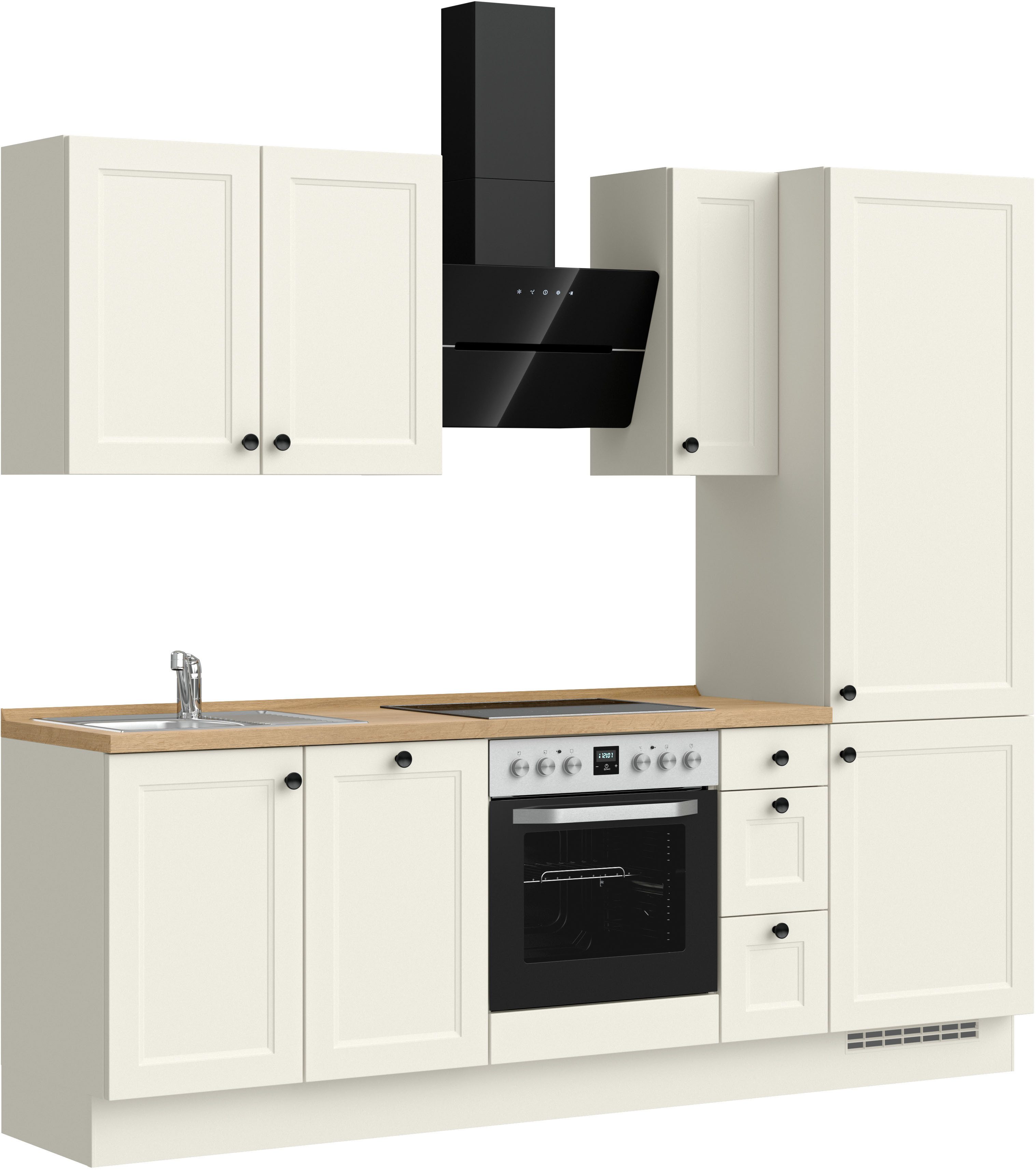 nobilia® Küchenzeile "Cascada II", vormontiert, Breite günstig online kaufen