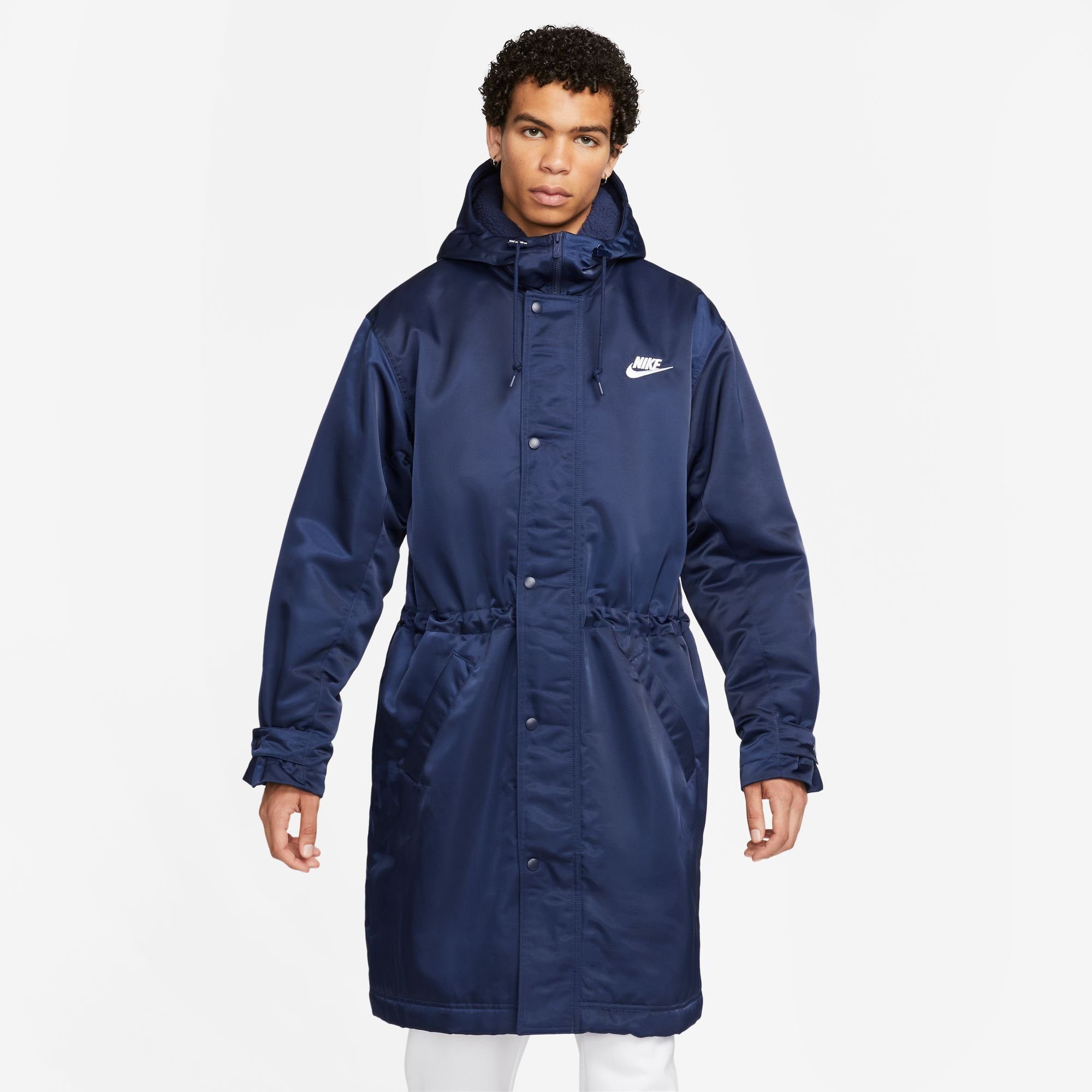 Nike Sportswear Outdoorjacke MIDNIGHT NAVY/WHITE MEN'S STADIUM CLUB PARKA