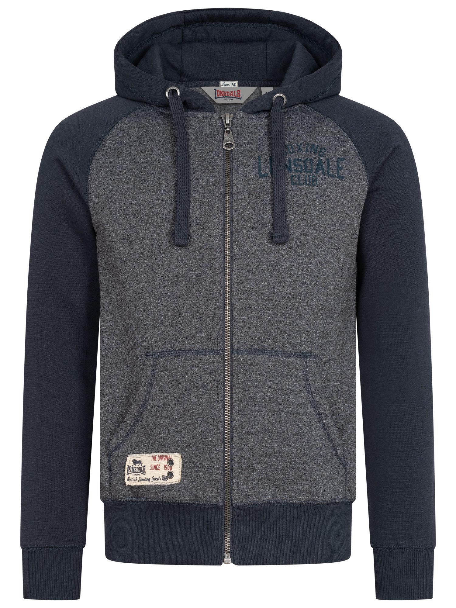 Lonsdale Kapuzensweatjacke SLOUGH (1-tlg) günstig online kaufen