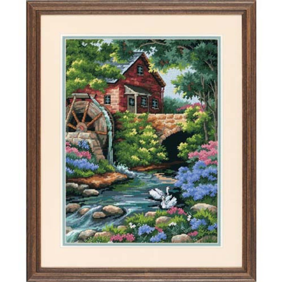 Dimensions Kreativset Dimensions Gobelin Set "Altes Mühlenhäuschen", (embroidery kit by Marussia)