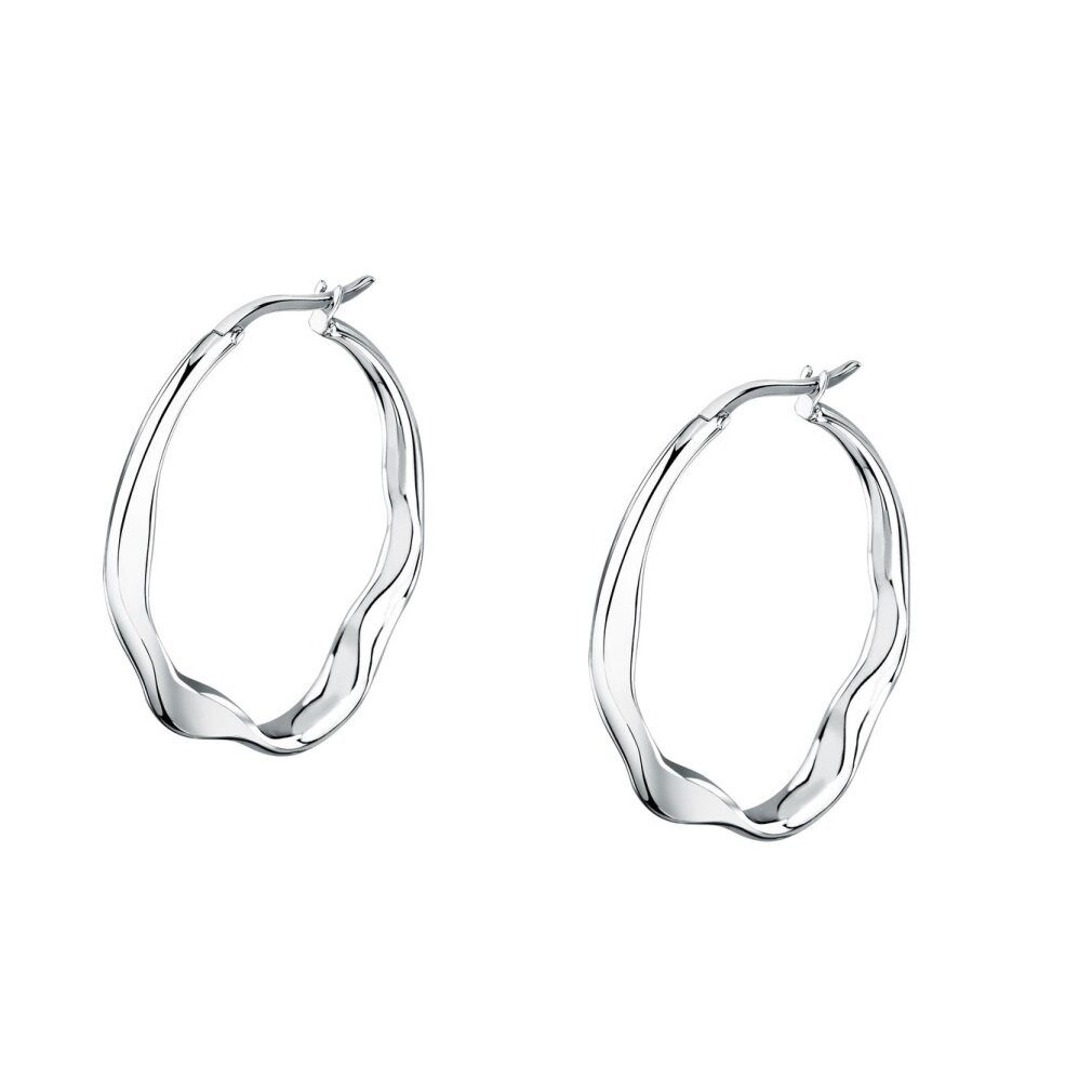 Trussardi Ohrring-Set Módní ocelové náunice kruhy T-Design TJAXA04