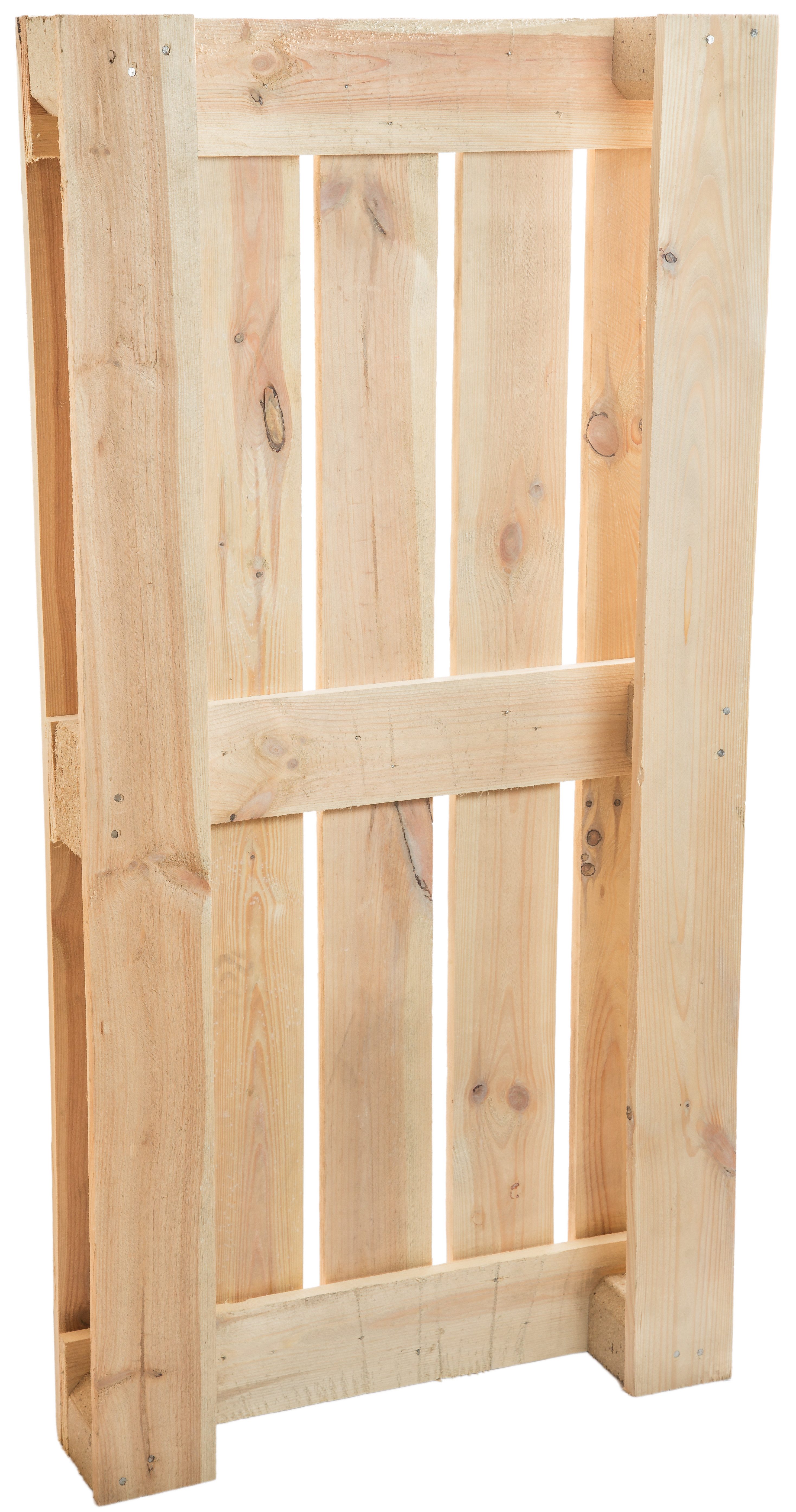 Kistenkolli Altes Land Allzweckkiste 2er set Palette 120 x 60 x 13 cm - natur