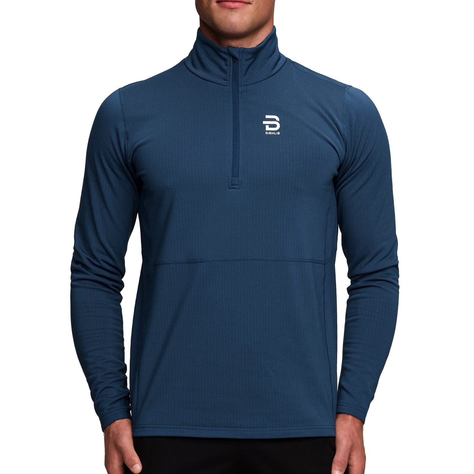 DAEHLIE Funktionsshirt Half Zip Pace mit Stehkragen und Kinnschutz