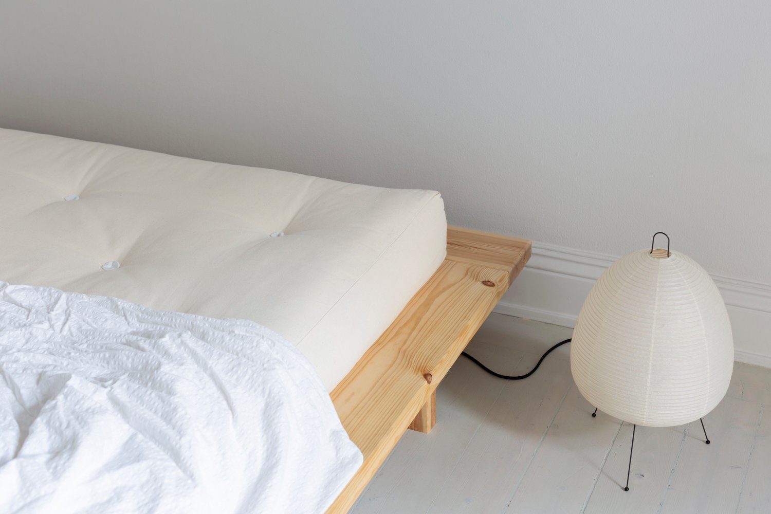 Futonmatratze Triple Latex Futon, 20 cm hoch, mehrere Größen, handgefertigt., Karup Design, Aus Baumwolle und Wolle mit einem Kern aus Latexschaum. Made in Europe