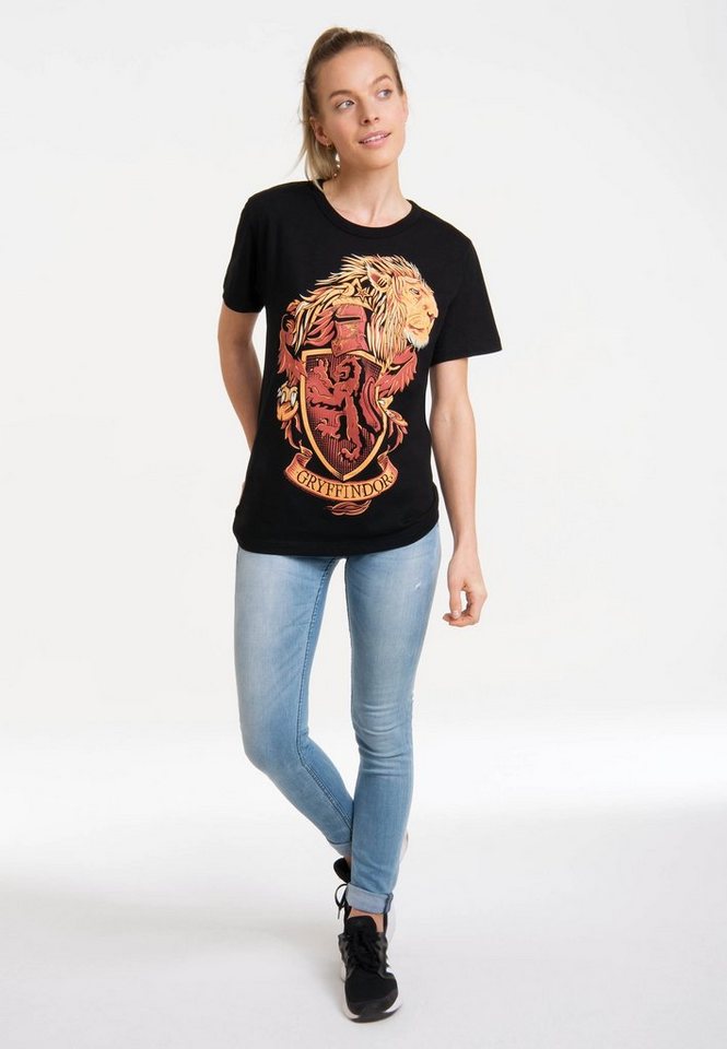 LOGOSHIRT T-Shirt Harry Potter - Gryffindor mit lizenziertem Print