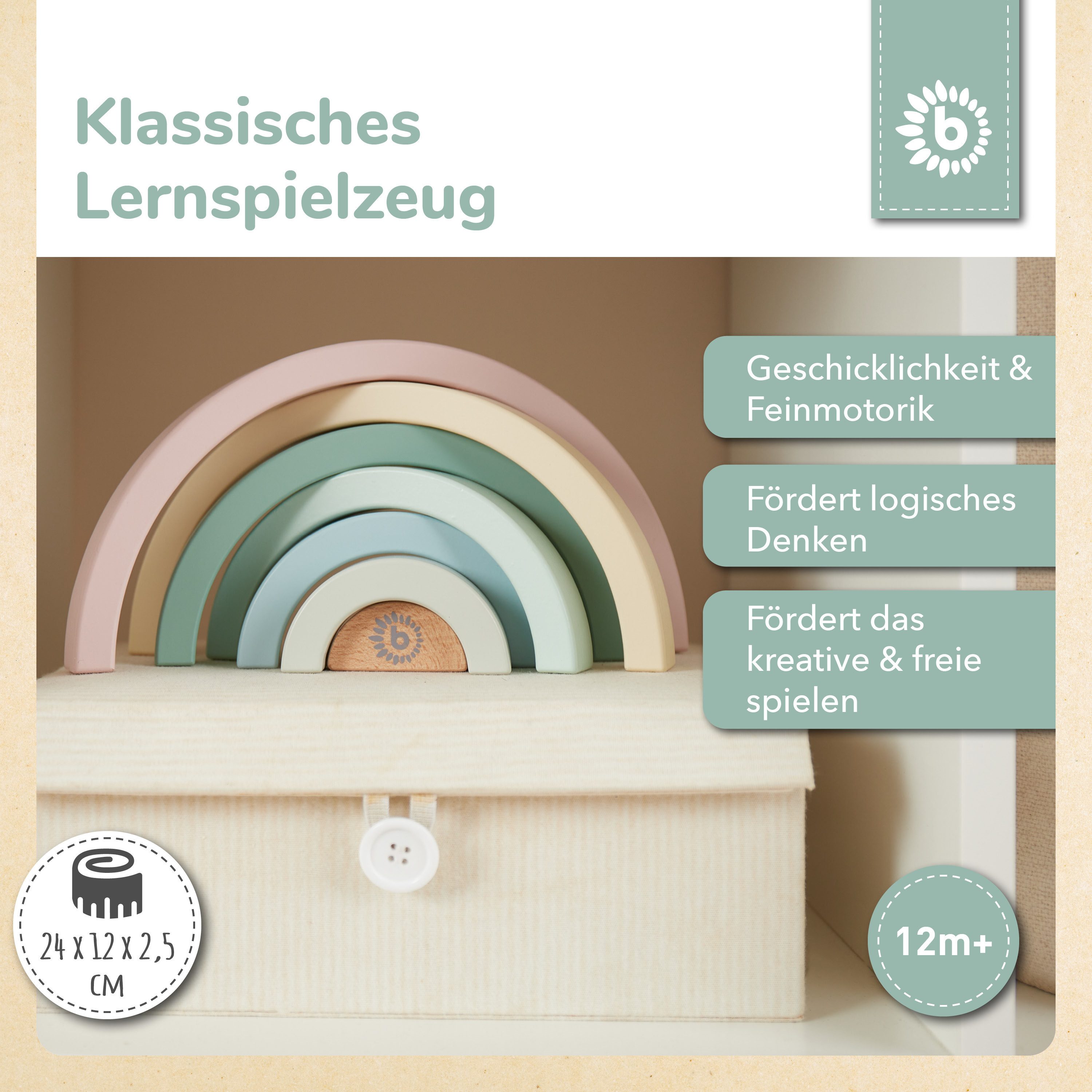 BIECO Stapelspielzeug