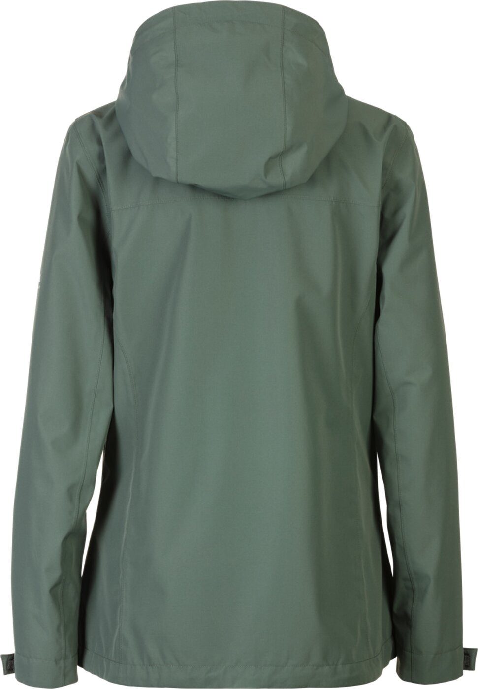McKINLEY Funktionsjacke Da.-Regenjacke Carlide W GREEN DARK – Bild 2 von 3
