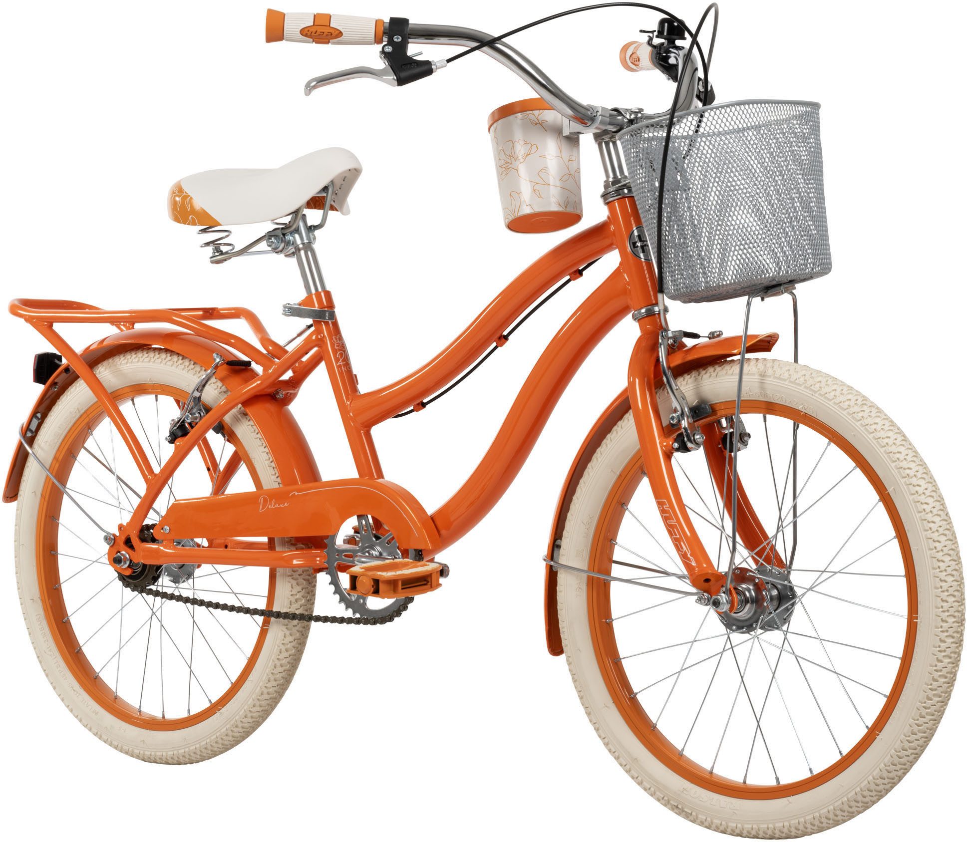 Huffy Jugendfahrrad Deluxe 20-Zoll Fahrrad, Orange