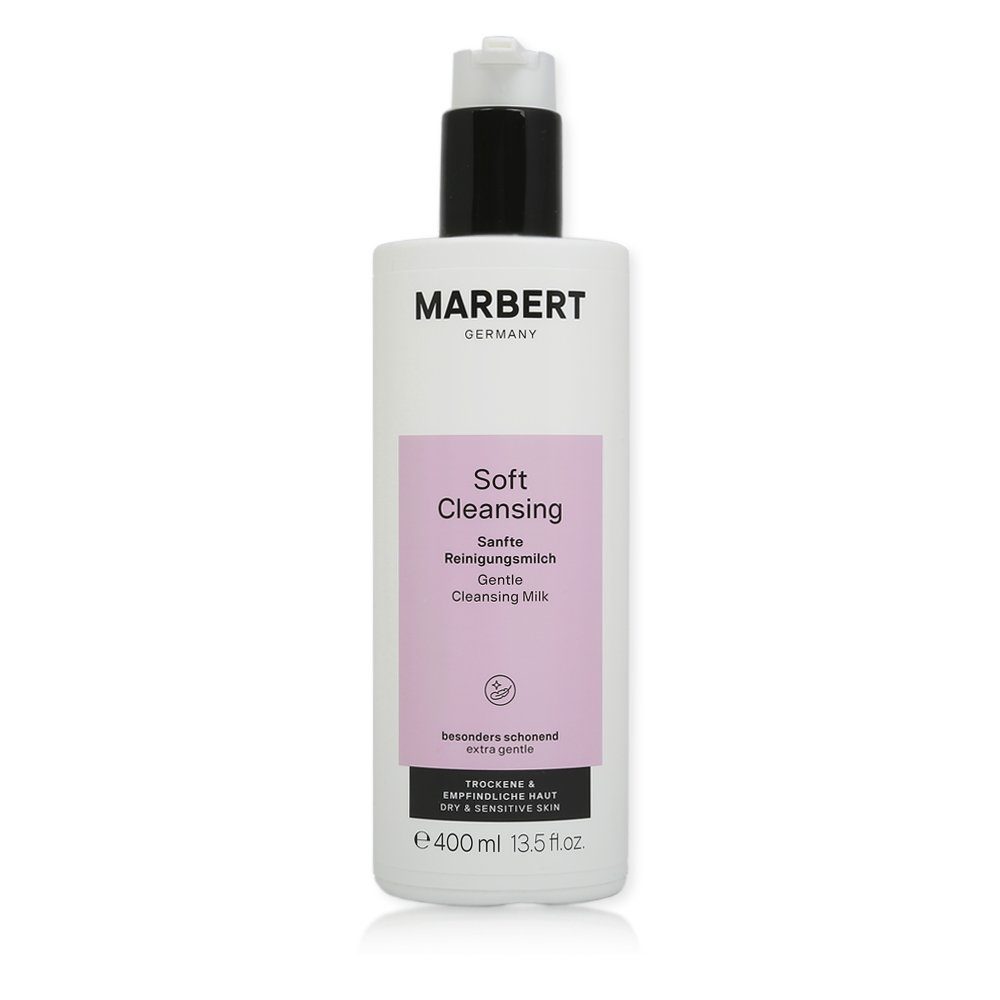 Marbert Gesichts-Reinigungsmilch für empfindliche ml Marbert trockene 400 & Milk Cleansing Haut Soft