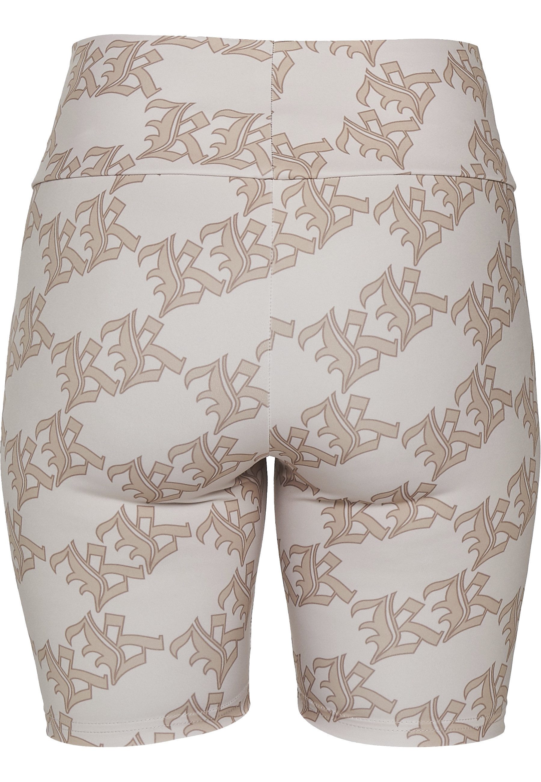 Karl Kani Leggings Karl Kani Damen KW232-019-1 KK Small Signature Old English Biker (1-tlg)