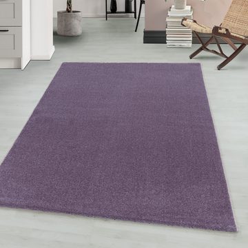 Teppich Unicolor - Einfarbig, Teppium, Rechteckig, Höhe: 11 mm, Kurzflor Teppich Wohnzimmer Einfarbig Weicher flor Pflegeleicht