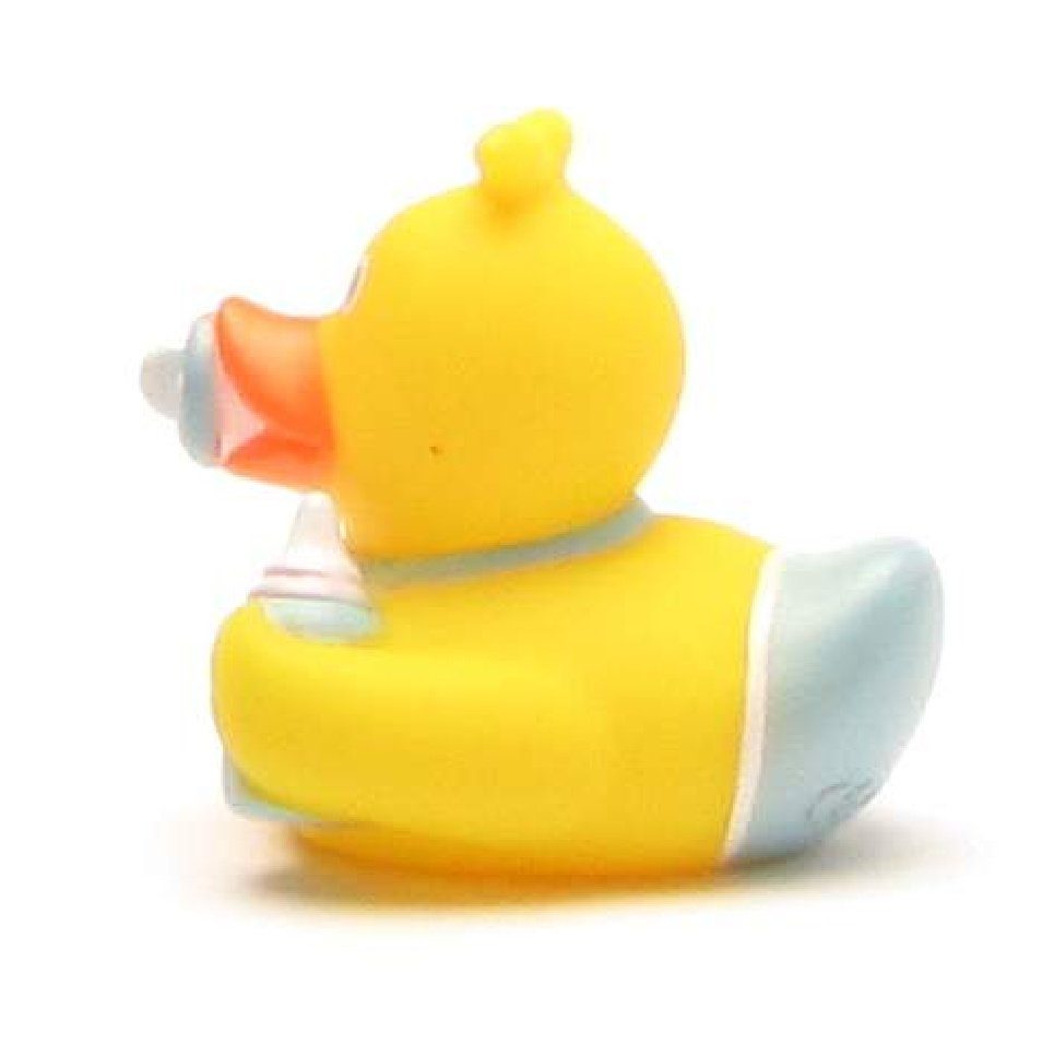 Badeente Lilalu Baby Quietscheente Junge mini Badespielzeug