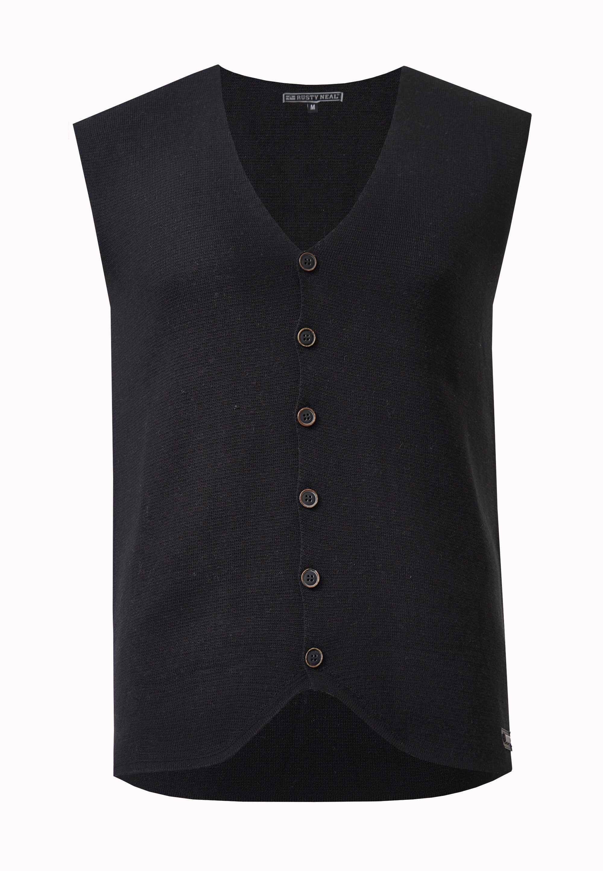 Rusty Neal Strickjacke in dezentem Strickmuster