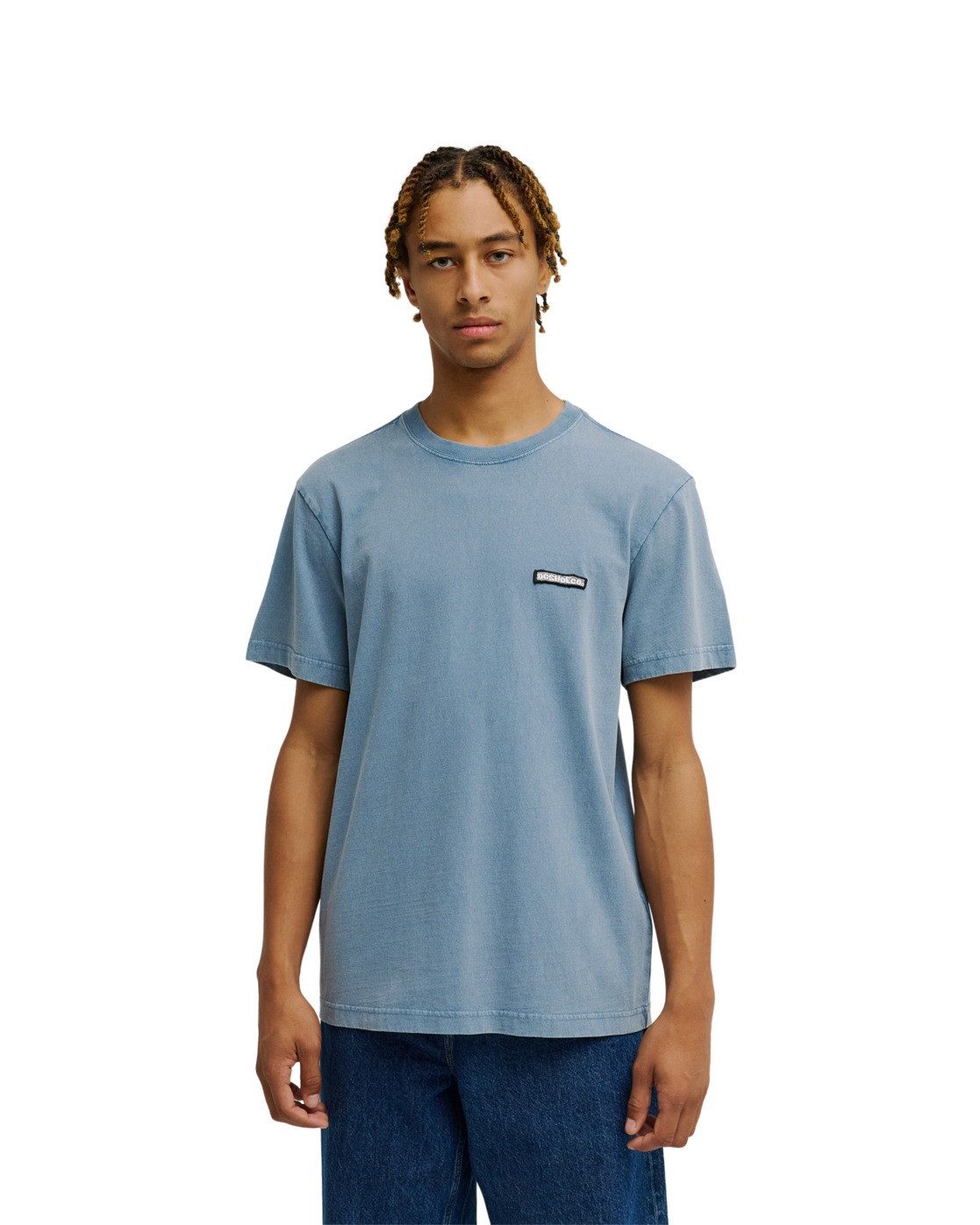 DC Shoes T-Shirt Patch It Washed
