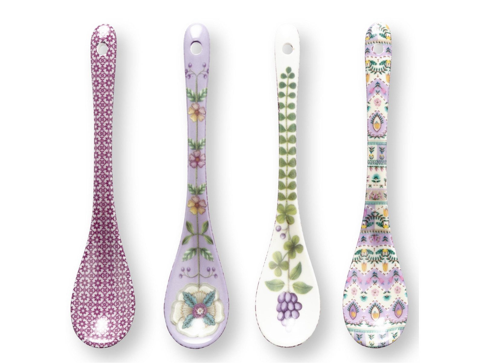 PiP Studio Teelöffel Lily&Lotus Lilac Teelöffel 13cm Set4