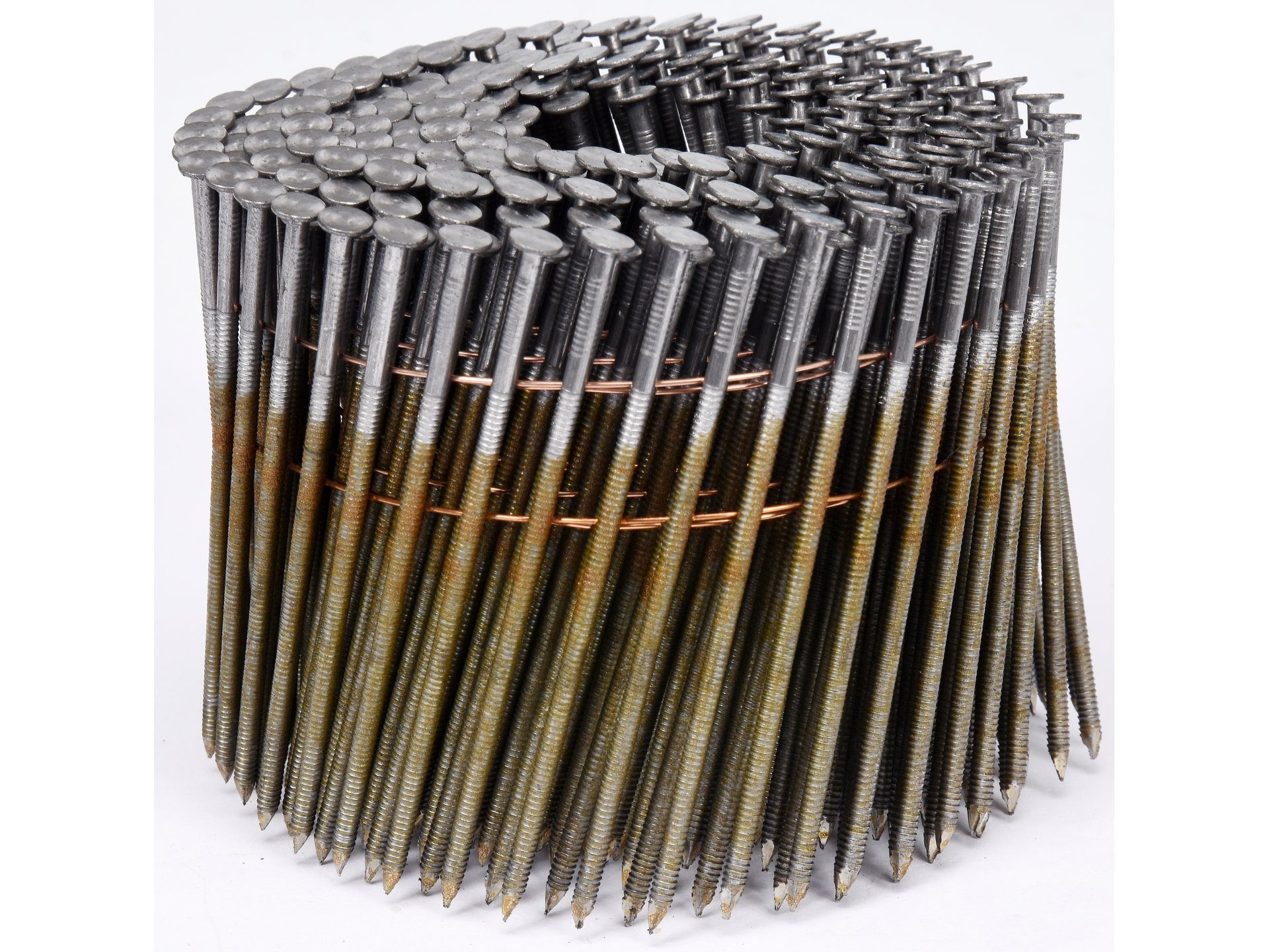 TRIZERATOP Nagel Coilnägel, Trommelnägel 90x2,8 mm, 3000 Stück, drahtgebunden, Coilnägel, Trommelnägel 90x2,8 mm, 3000 Stück, drahtgebunden, 1-St.