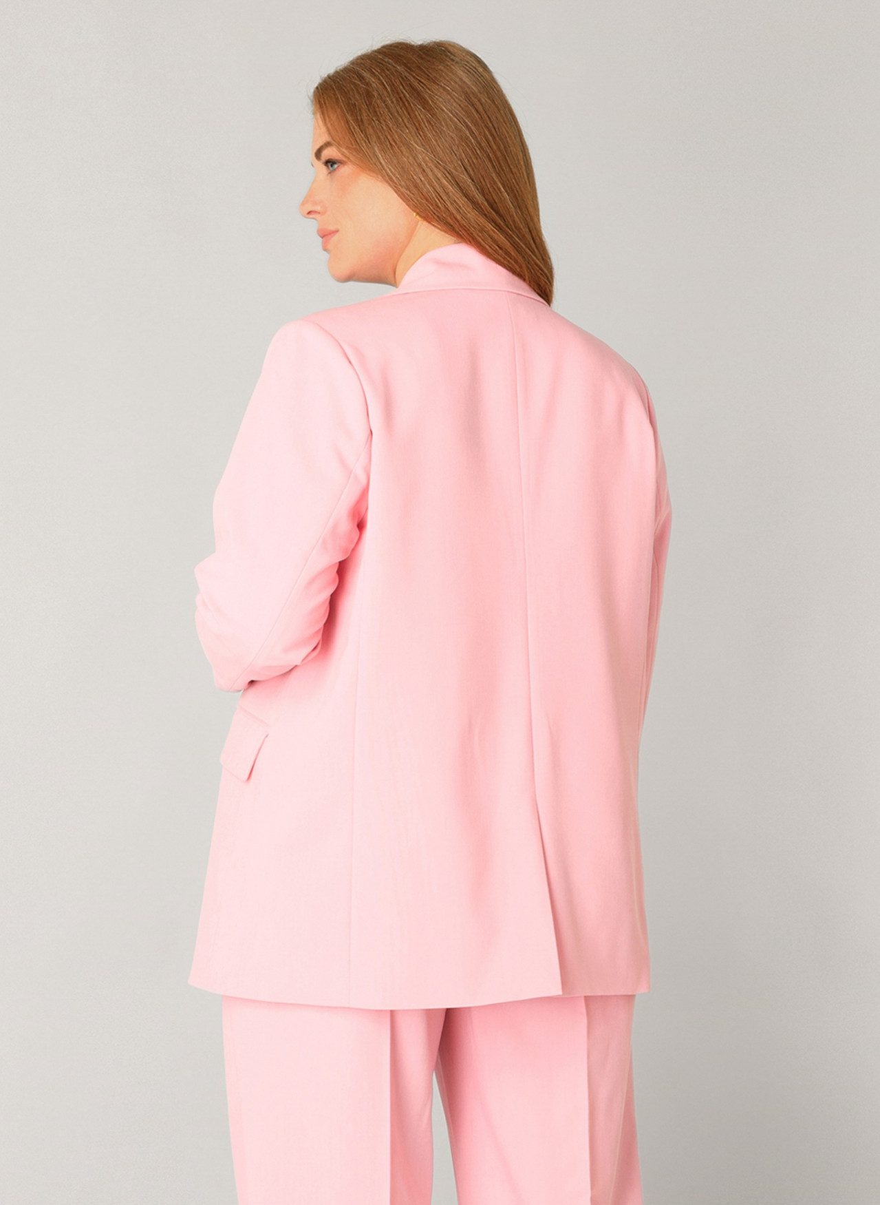 Base Level Curvy Jackenblazer Yelena mit großen Knopf