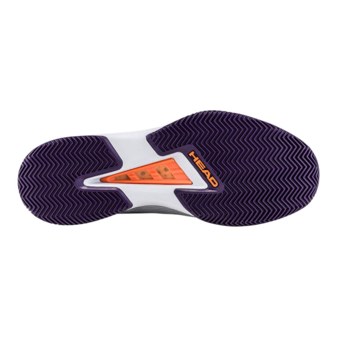 Head Sprint Pro 4.0 Clay/Sandplatz 2026 hellgrau/purple Herren Tennisschuh