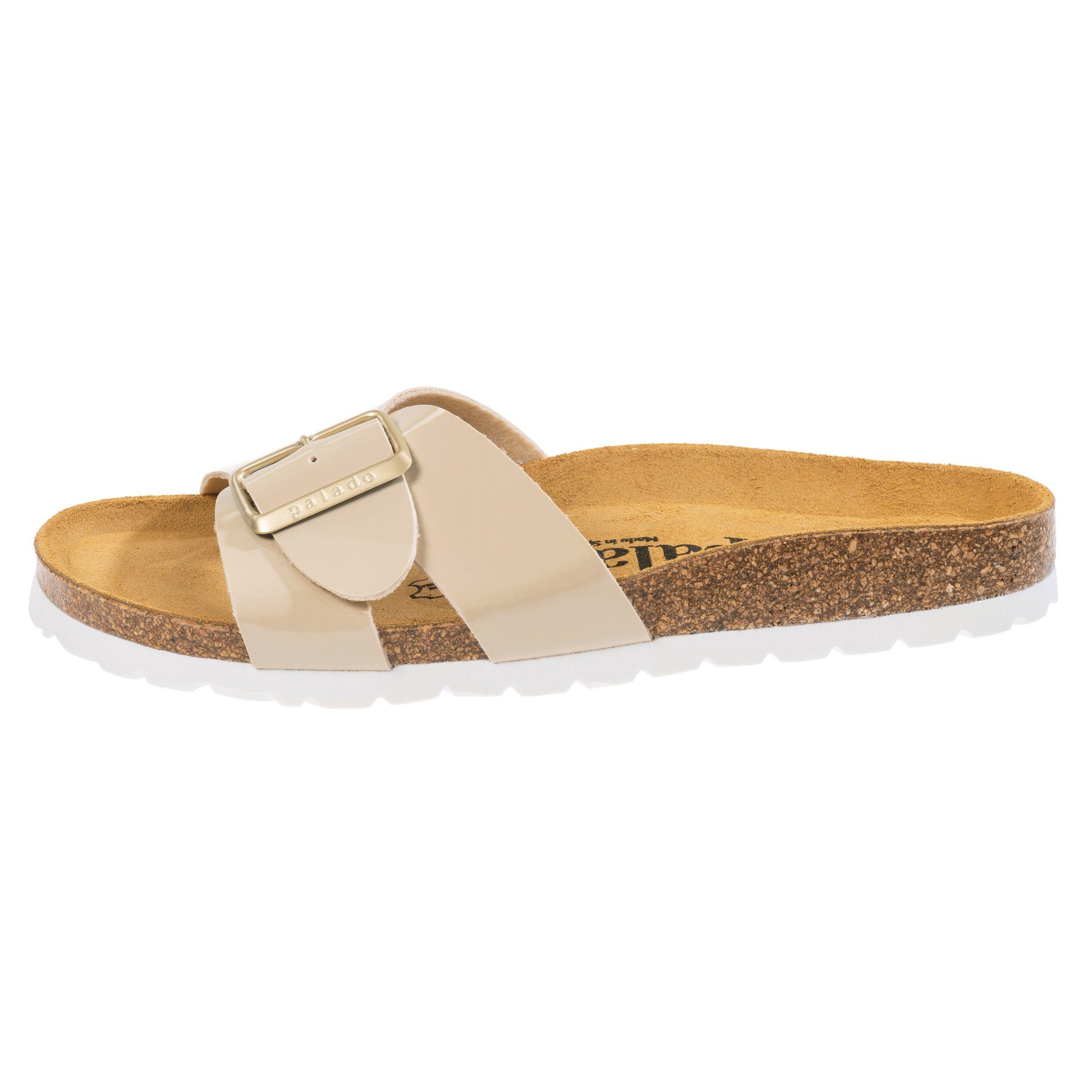 Lack Palado Beige Tinos Pantolette