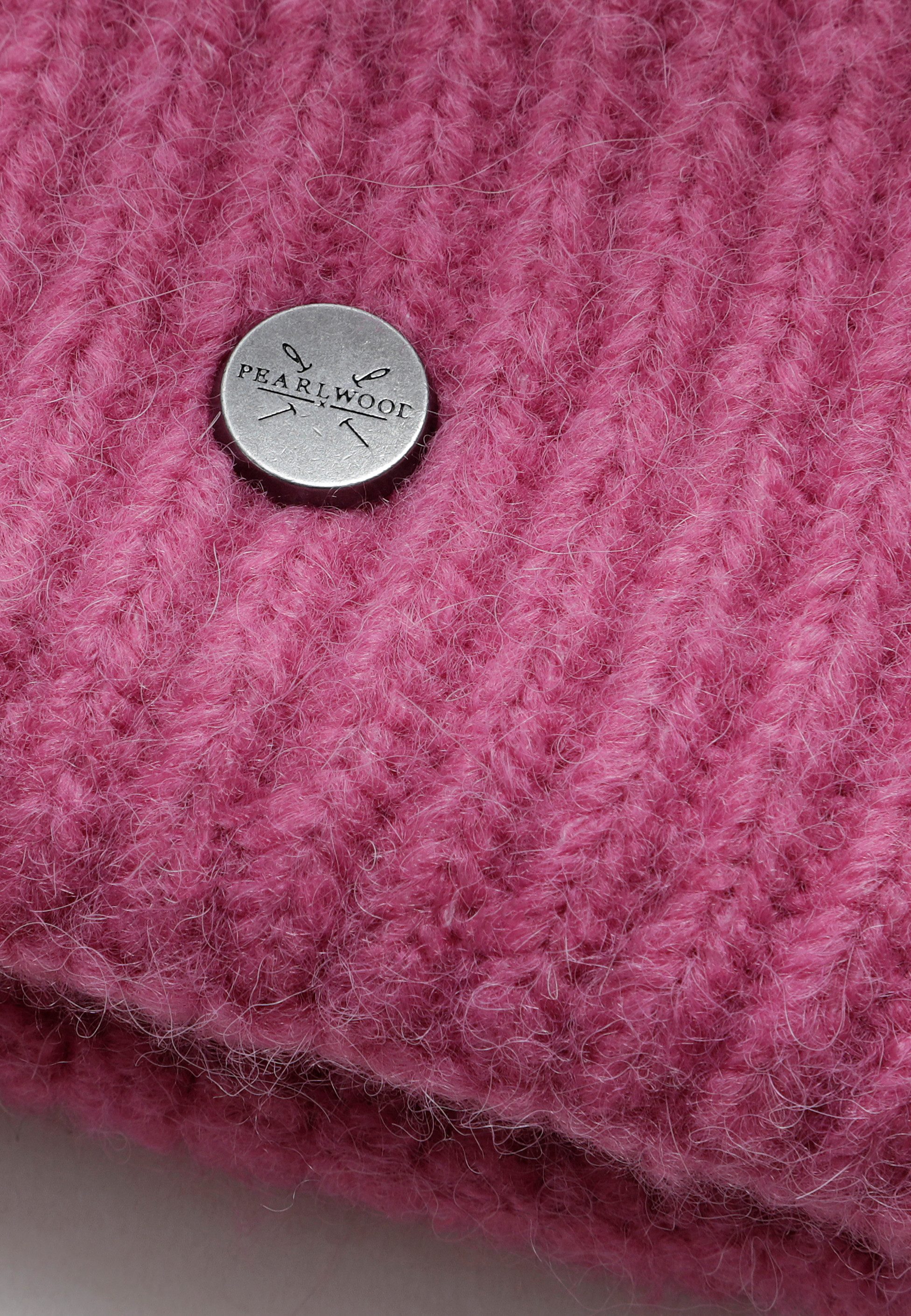 PEARLWOOD Strickmütze ZOE Feinripp, wärmend, breiter Umschlag – Bild 3 von 3