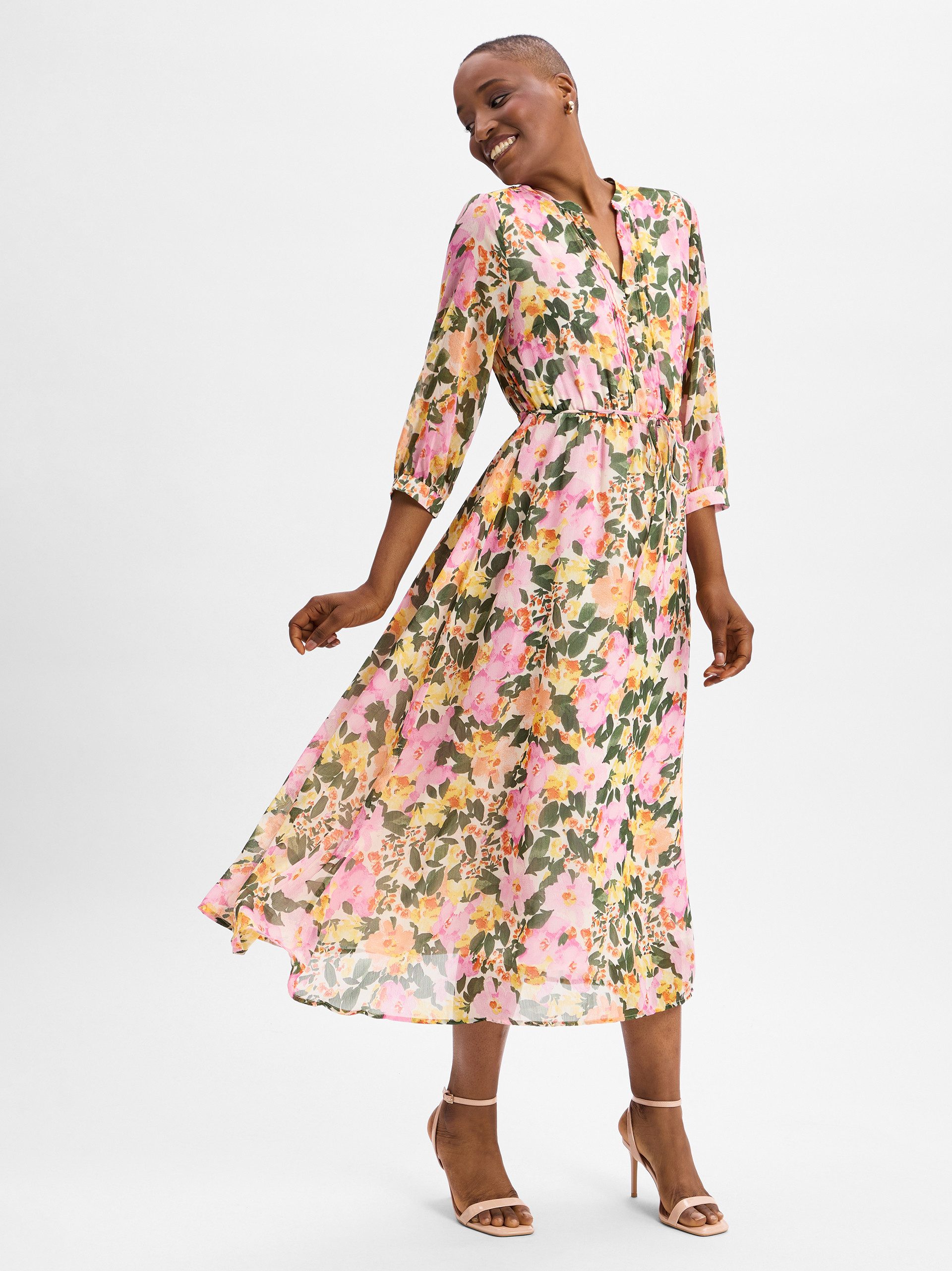 MORE&MORE A-Linien-Kleid