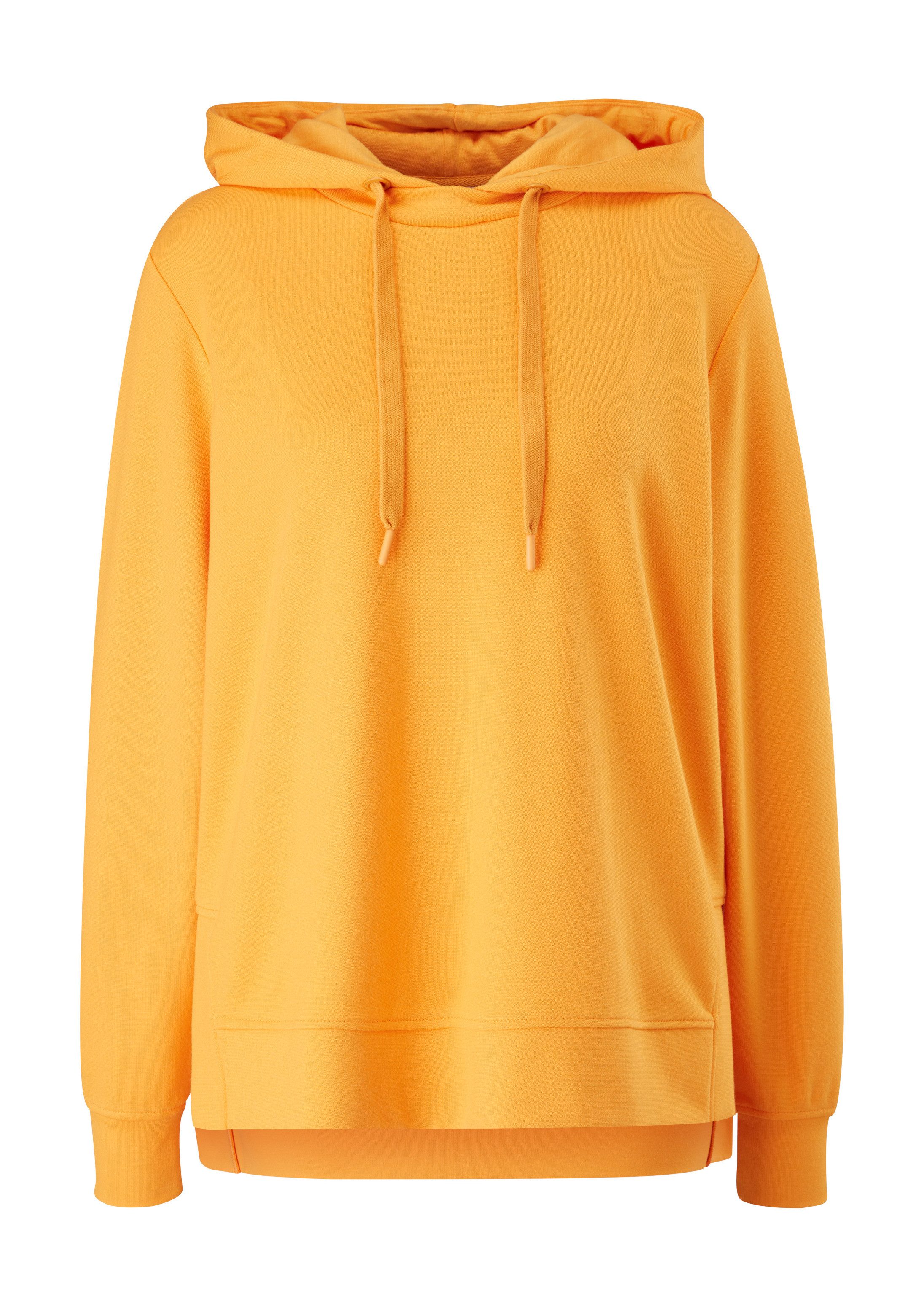 s.Oliver Sweatshirt Sweatshirt Sweatshirt mit Seitenschlitzen