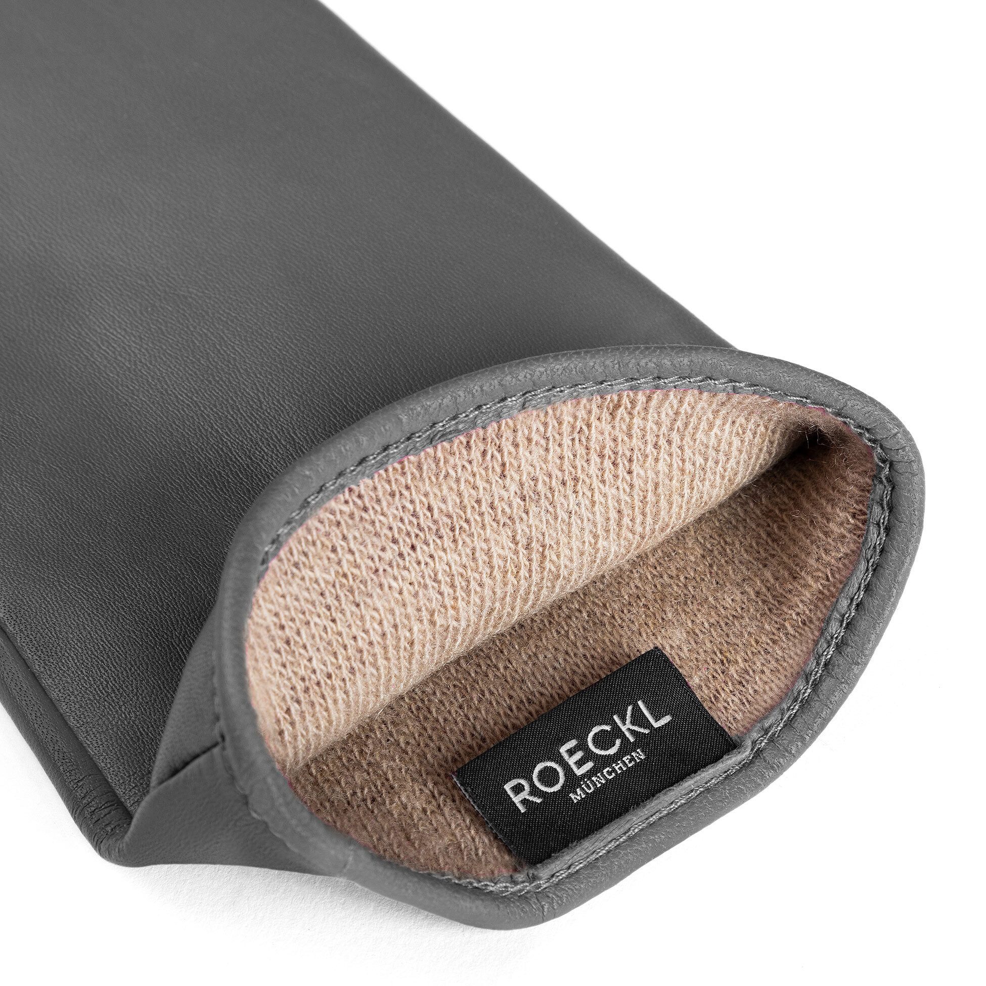 Roeckl Lederhandschuhe HAMBURG Handschuhe aus Wollmixfutter
