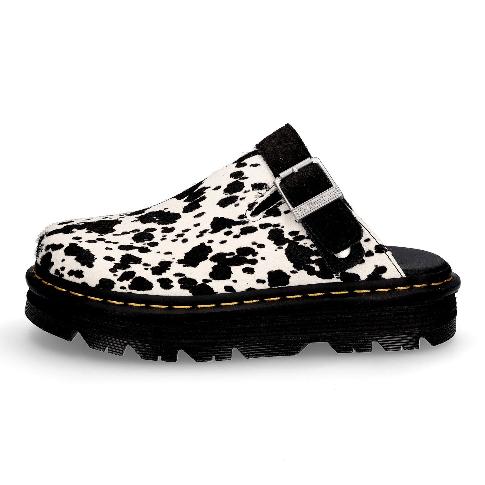 DR. MARTENS Dr. Martens Damen Pantolette schwarz weiß Pantolette günstig online kaufen