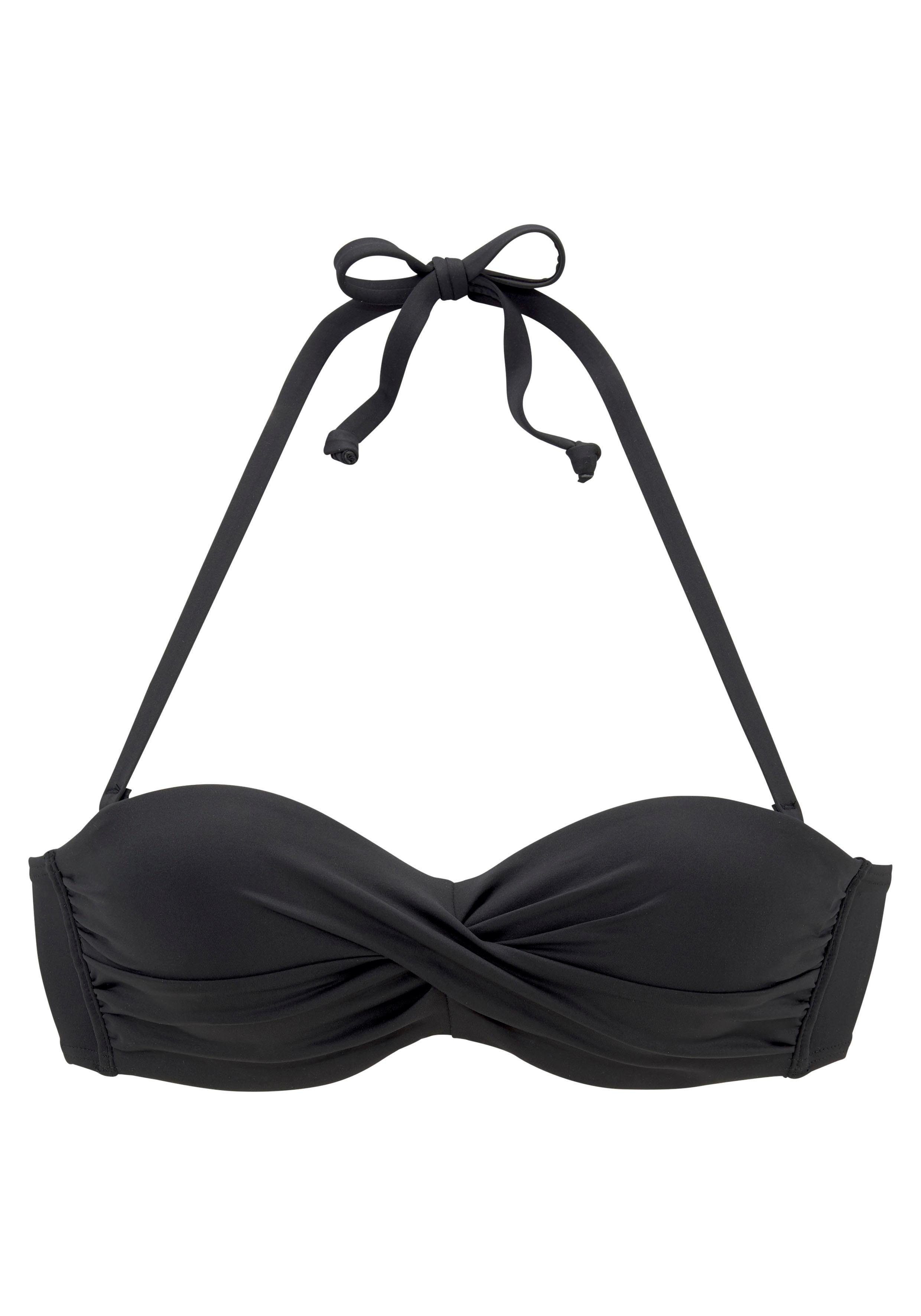 s.Oliver Bügel-Bandeau-Bikini-Top Rome, in Wickeloptik – Bild 2 von 5
