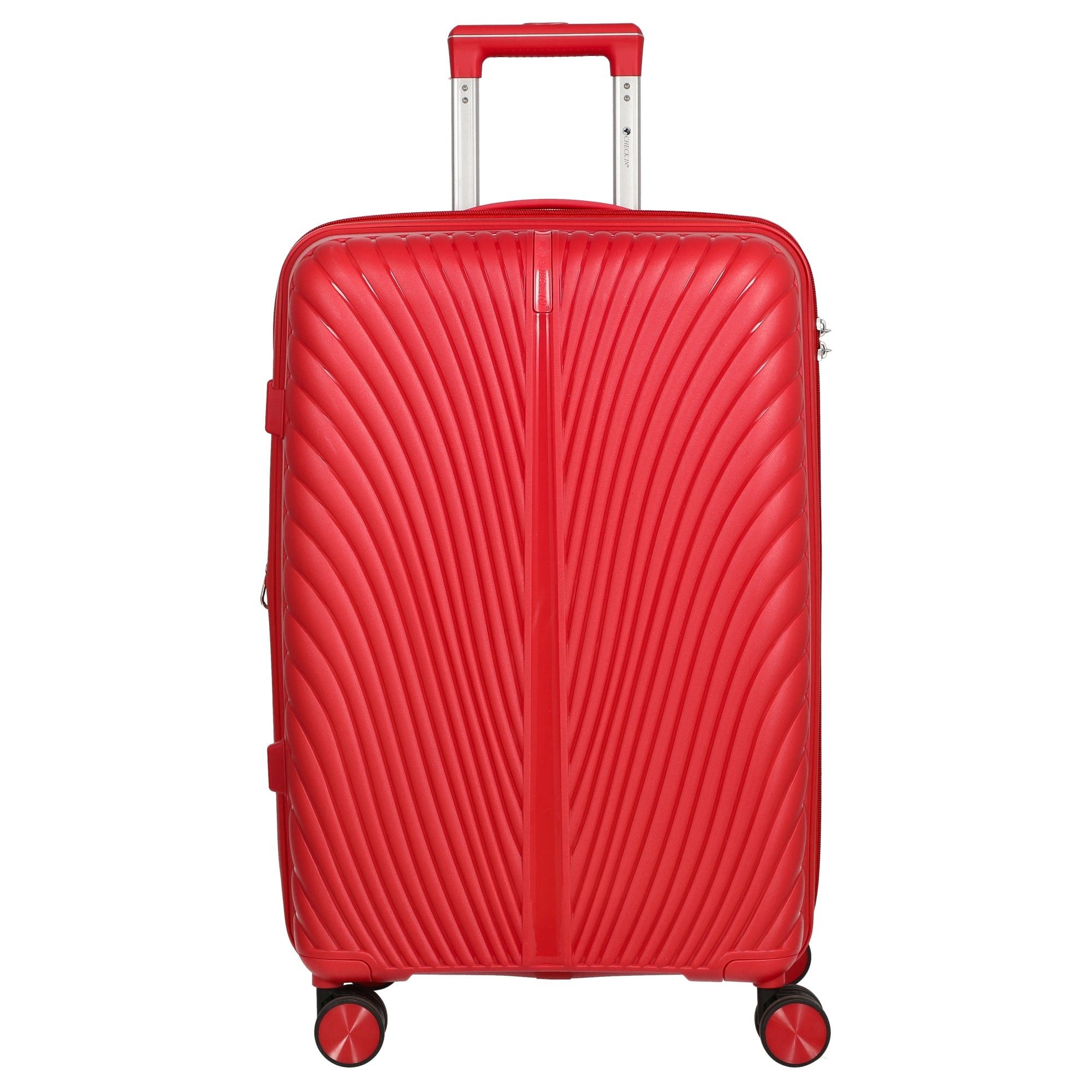 Koffer Sydney- 4-Rollen-Trolley M 66 cm (rot)