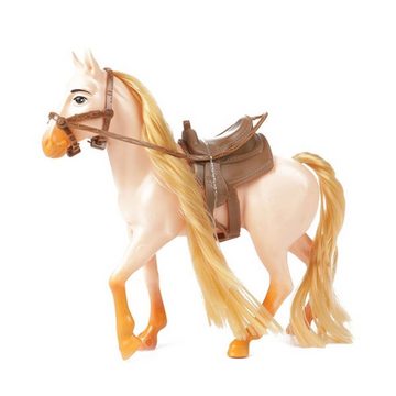 Toi-Toys Babypuppe 2er Pferde Set mit Zubehör Spielzeugpferde mit langer Mähne
