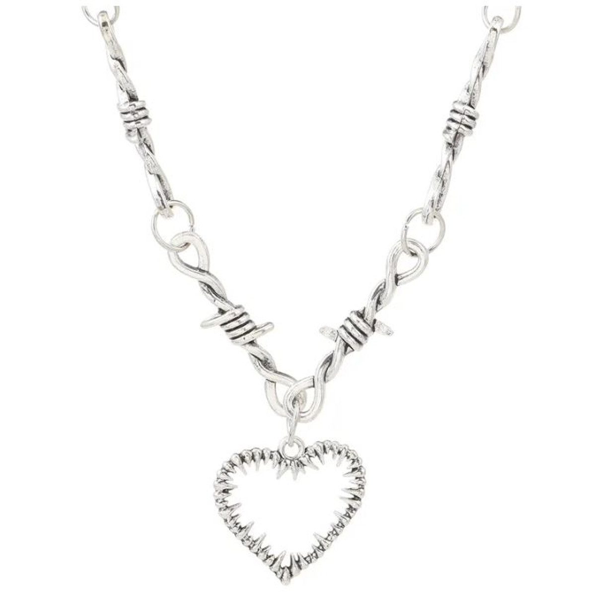 KARMA Kette mit Anhänger Herz Schwarz günstig online kaufen