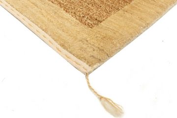 Wollteppich Gabbeh Teppich handgeknüpft natur, morgenland, rechteckig, Höhe: 18 mm, handgeknüpft