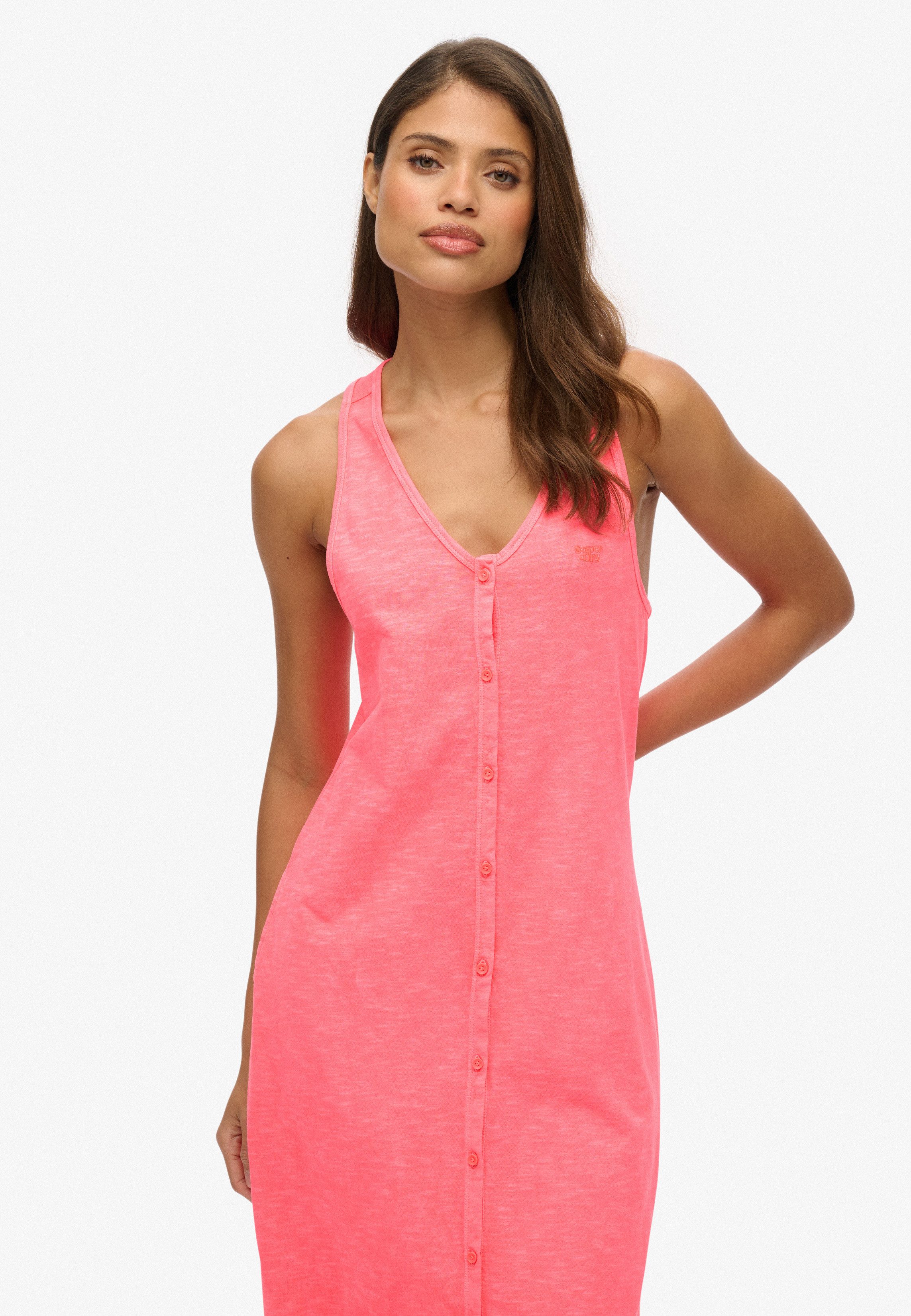 Superdry Jerseykleid BEACH JERSEY VEST MIDI günstig online kaufen