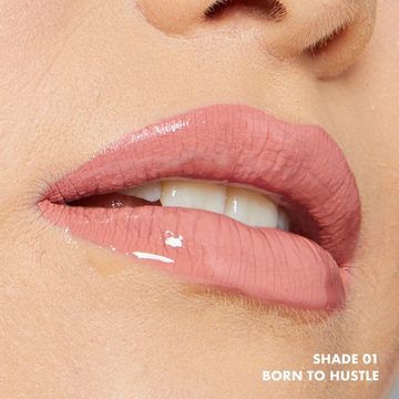 NYX Lippenstift Professional Makeup Shine Loud High Pigment Lip Shine, präziser Auftrag mit geformtem Applikator