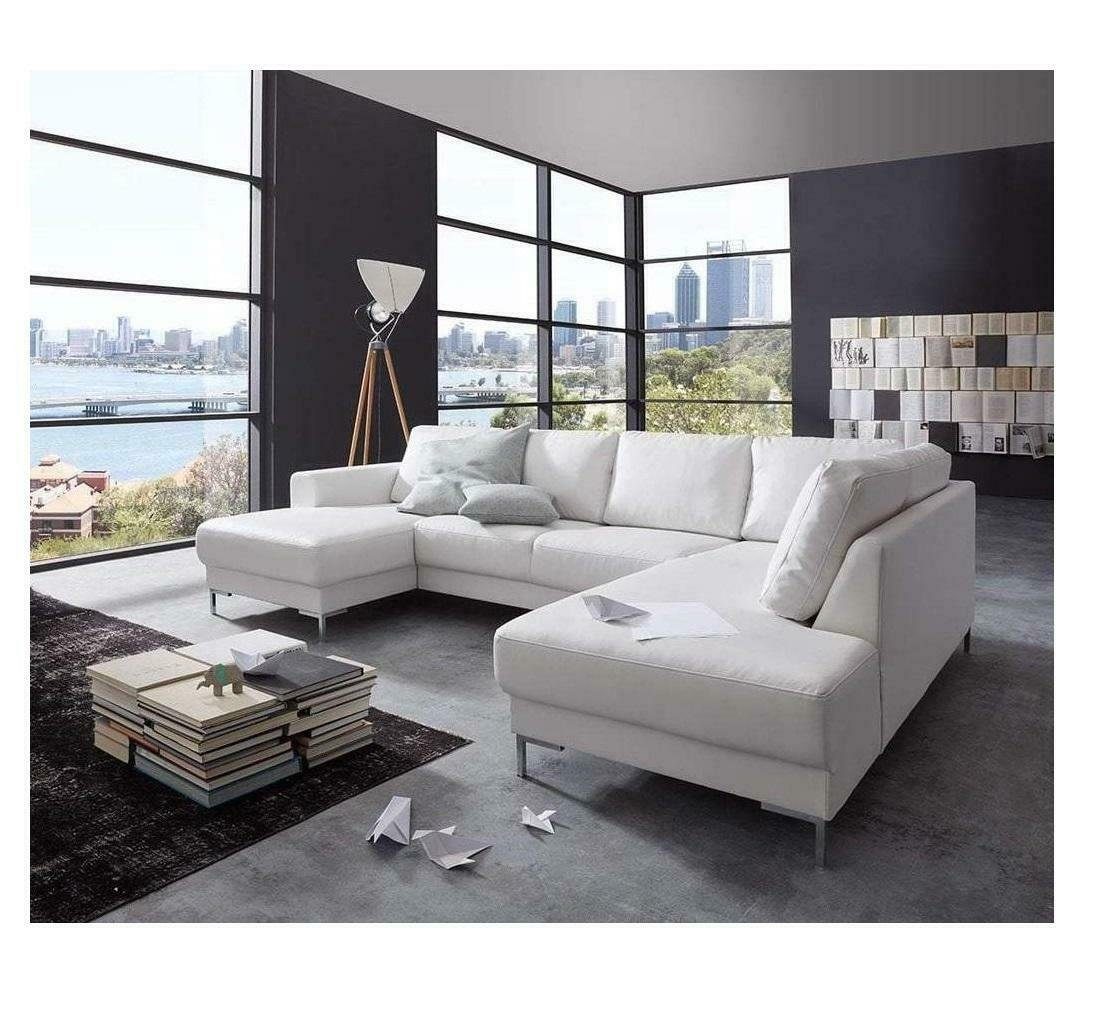 JVmoebel Sofa Europe Weiße Modern Wohnlandschaft Couch Made Neu, in luxus Posltersofa U-Form