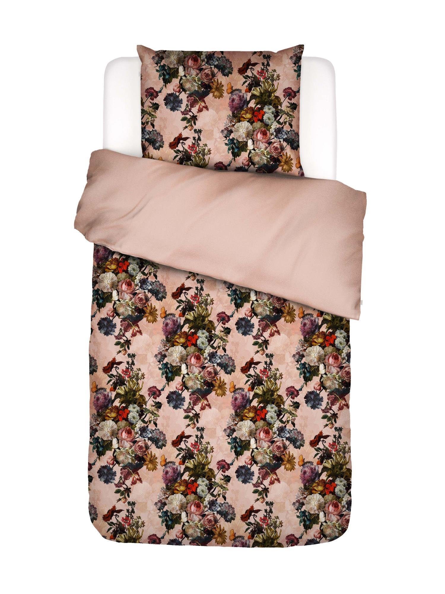 Essenza Bettwäsche Karli, Satin, 2 teilig, mit floralem Muster