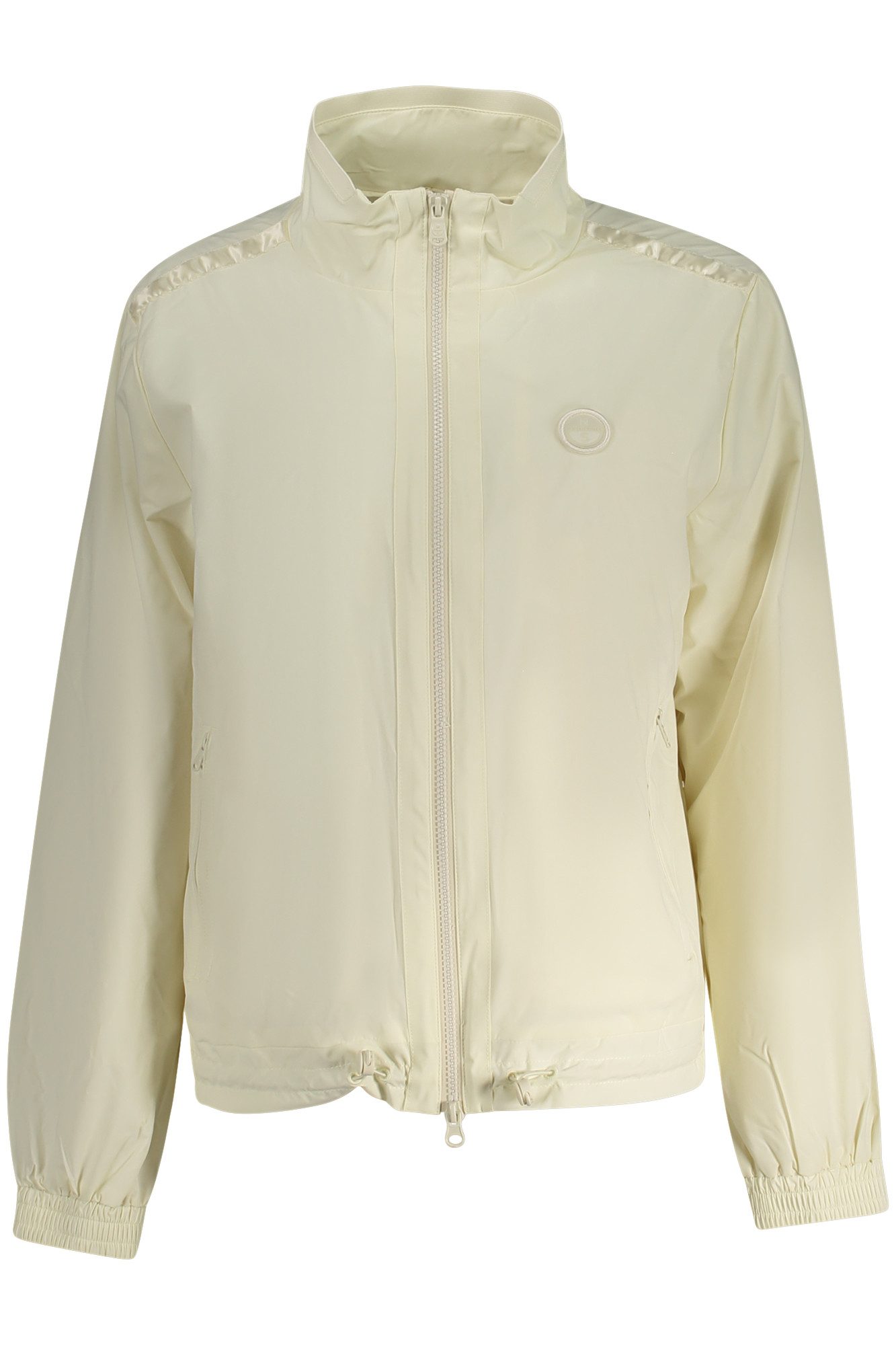 North Sails Sweatshirt Modische Damenjacke in Weiß mit Kontrasten und
