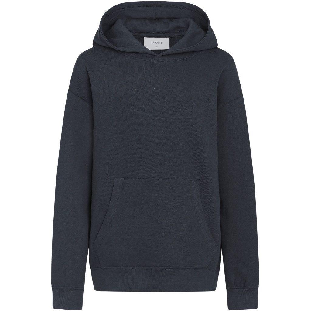 GRUNT Hoodie Marlo (1-tlg) Stylisches Print-Design auf der Rückseite