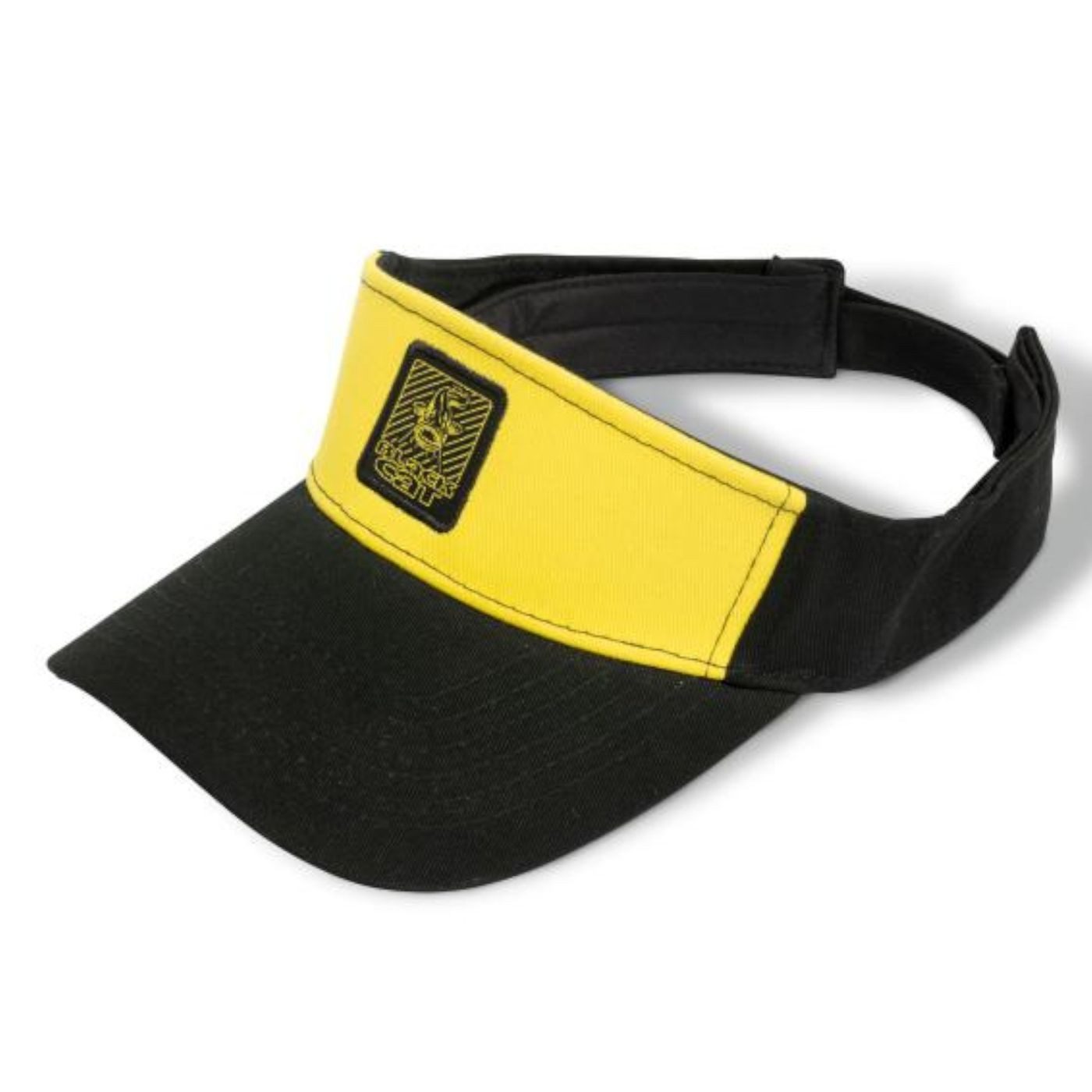 Black Cat Baseball Cap Black Cat Catfish Hunter Visor schwarz - Angelcap
