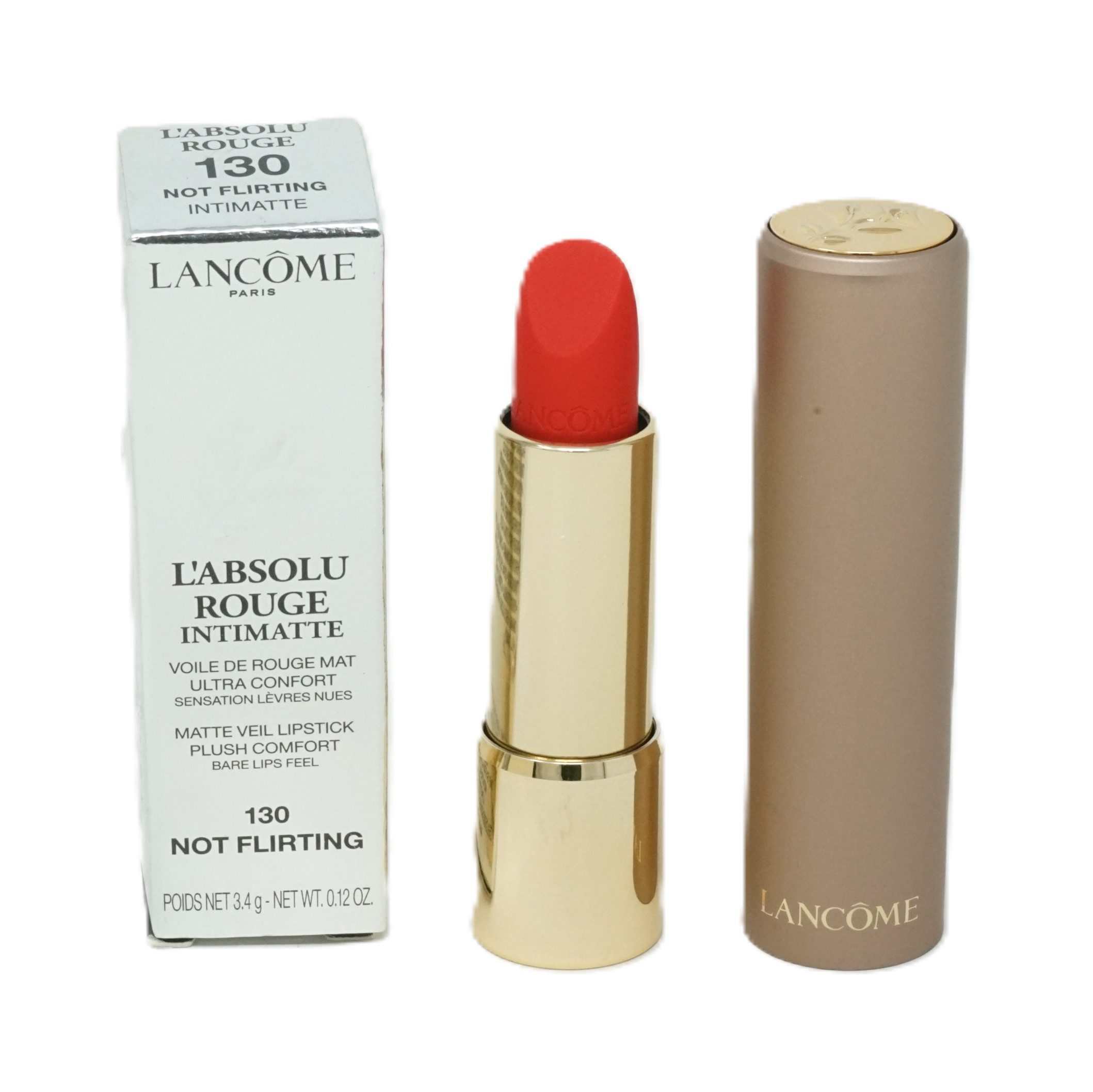 LANCOME Lippenstift Lancome L'Absolu Rouge Lippenstift 3,4g Not Flirting 130