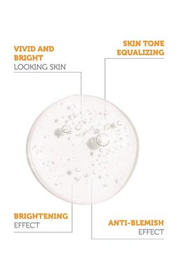 The Purest Solutions Gesichtsserum Vitamin C Serum - Porenreinigung, Peeling, Anti-Aging - Vegan (30ml)