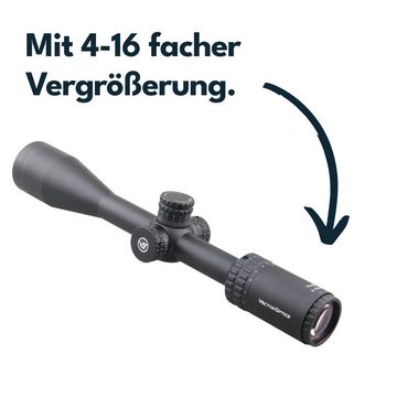 Vector Optics Vector Optics SCOL-29 Hugo 4-16x44 SFP Zielfernrohr (Ideal für Jagd, Sport und Airsoft)